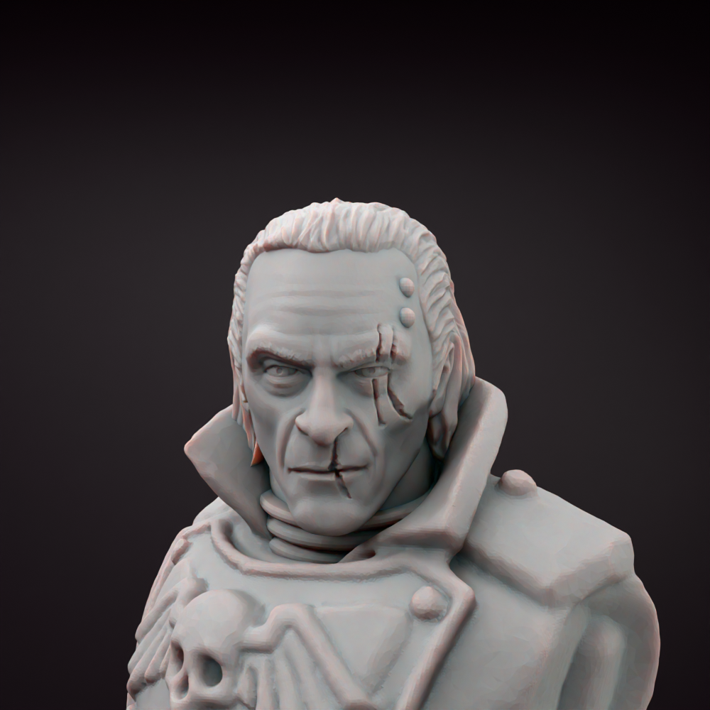 Celebrity Space Marine Solider Heads Tabletop Sci Fi Miniature Heads Helmets