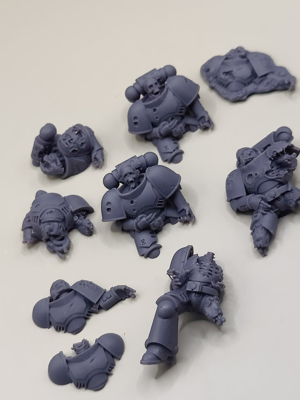 Dead Space Soldier Corpses x9 Basing Bits Tabletop Sci Fi Miniature Wargaming Proxy