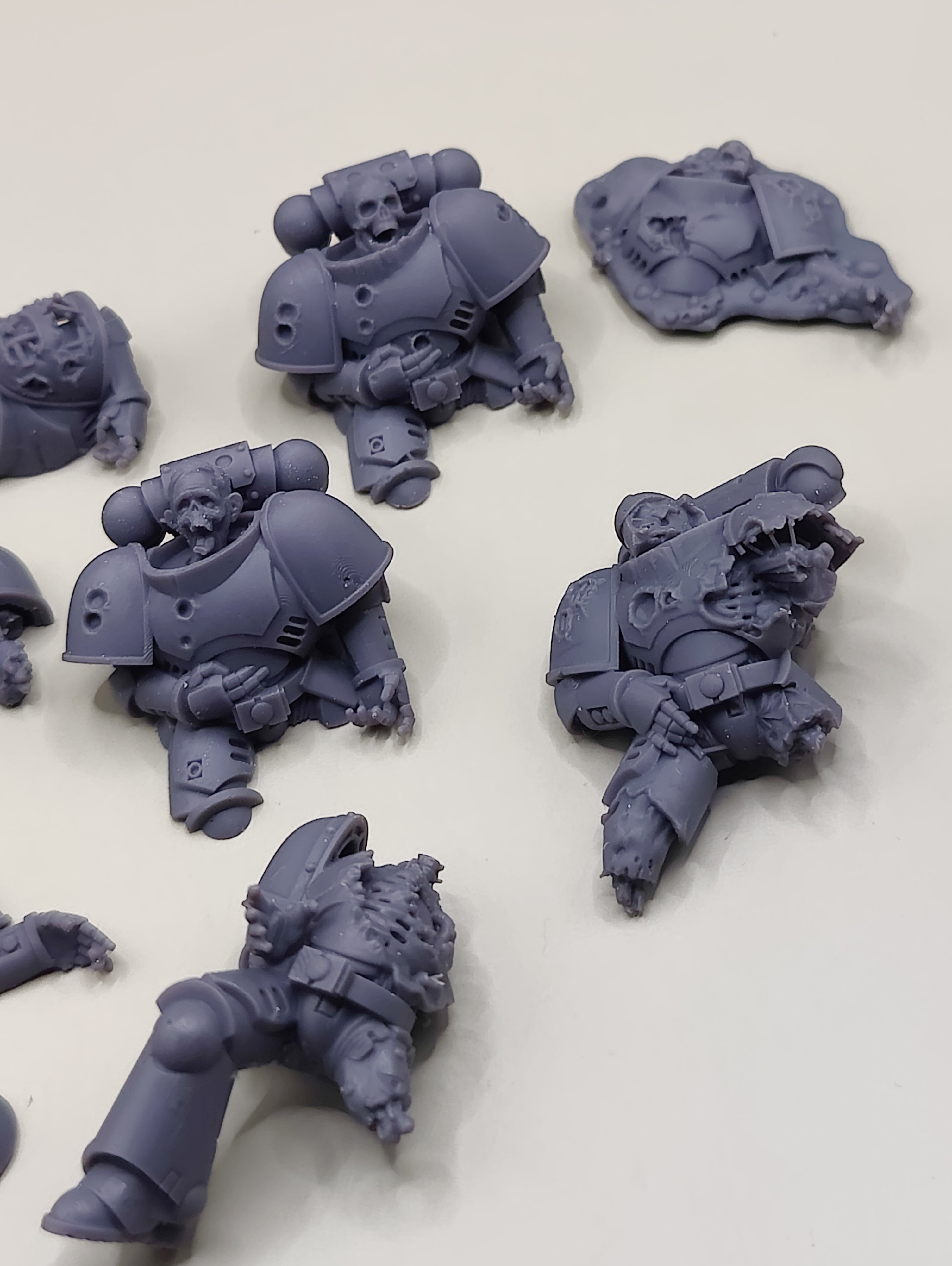 Dead Space Soldier Corpses x9 Basing Bits Tabletop Sci Fi Miniature Wargaming Proxy