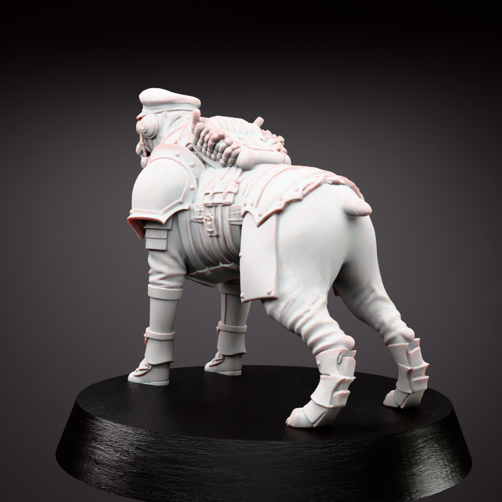 Grimdark Dog Guard Model Trench Crusade Tabletop Sci Fi Gift Wargaming Proxy