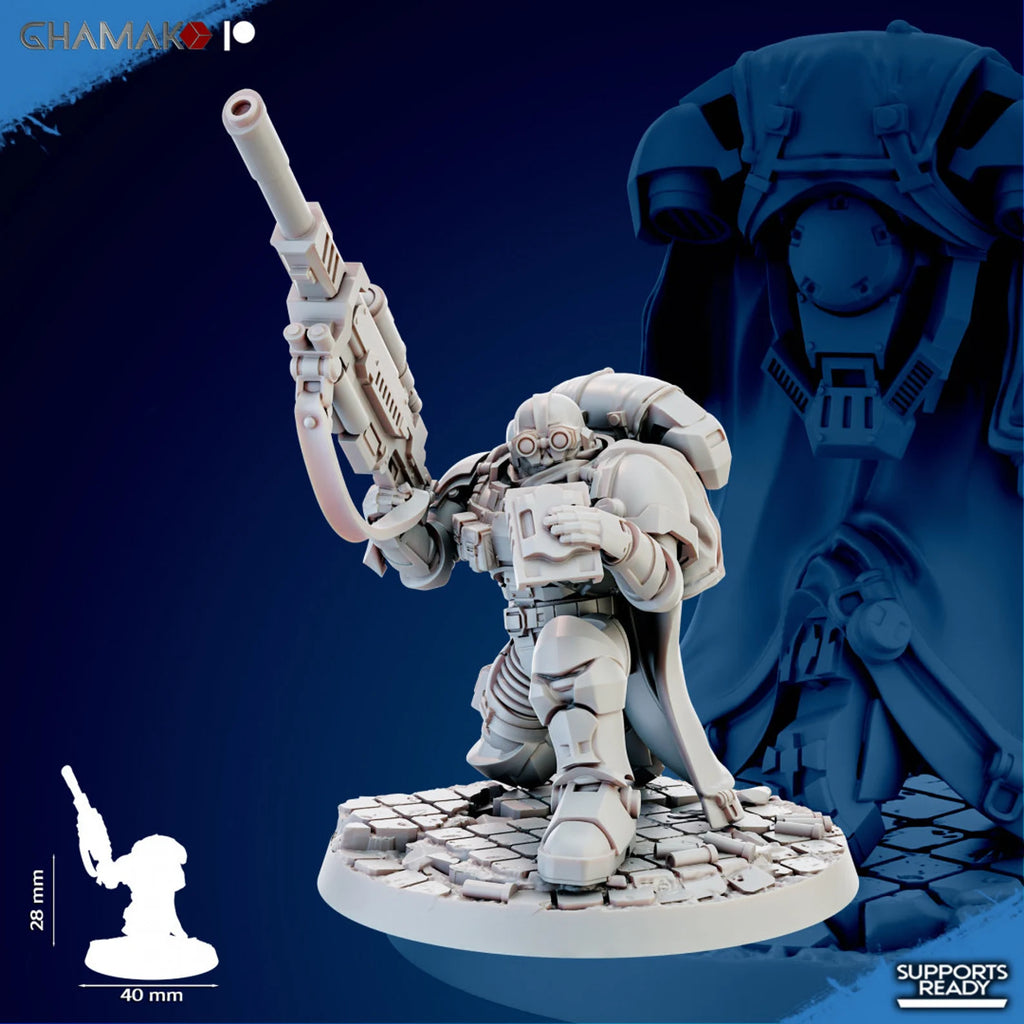 Eliminators - Ghamak Sci FI Marines Tabletop Sci Fi Miniature Wargaming Proxy