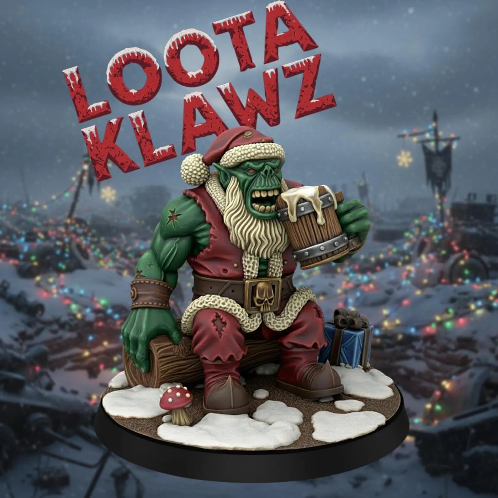 Ork Tabletop Sci Fi Marines Wargaming Proxy Xmas Gift