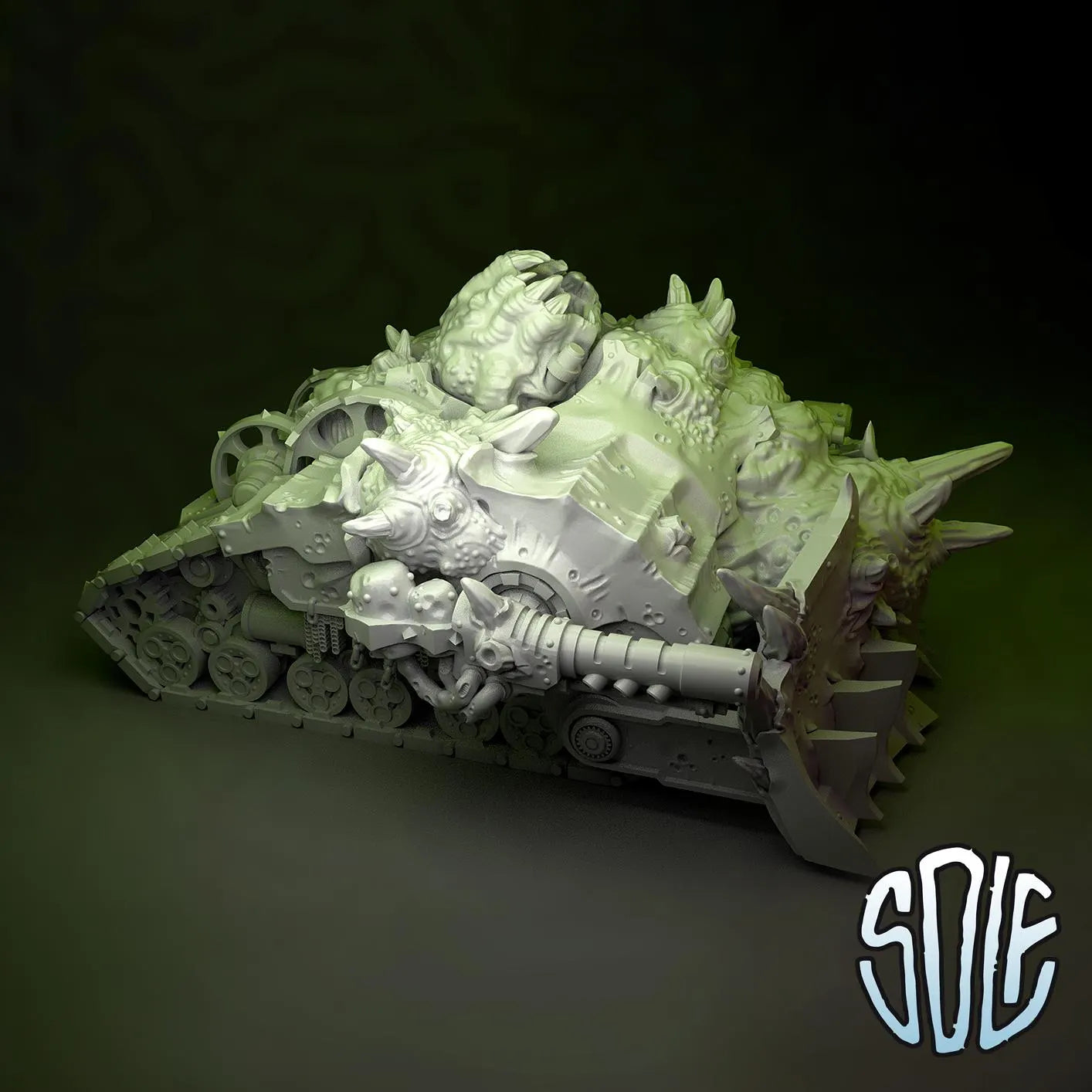 Plague Tank Tabletop Sci Fi Miniature Wargaming Proxy