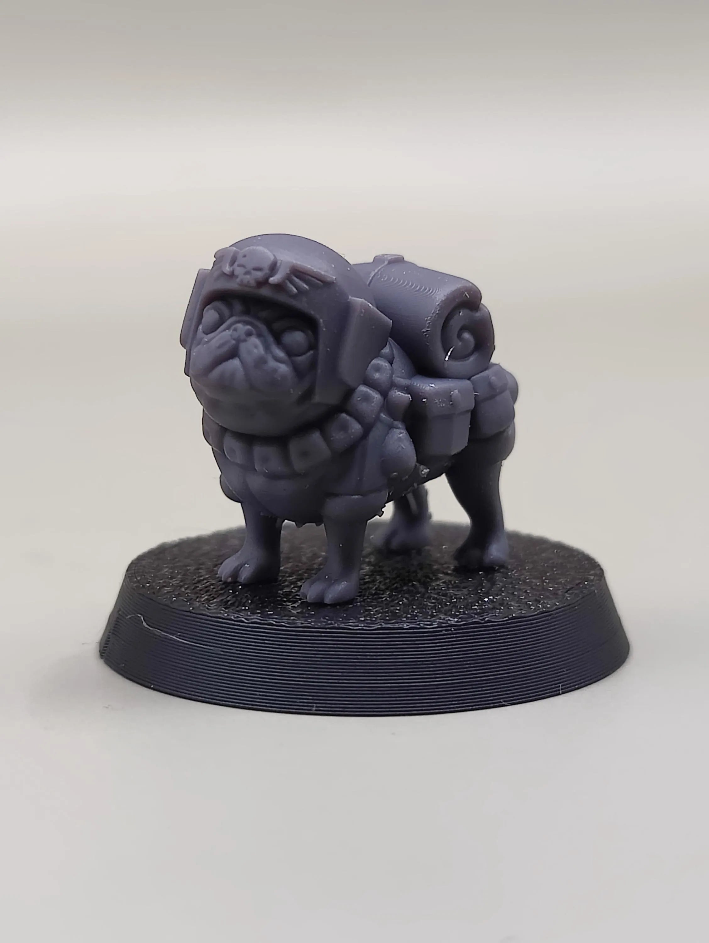 Grimdark Imperial Pug Guard Model Gift