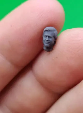 Celebrity Space Solider Heads 2.0 Tabletop Sci Fi Miniature Wargaming Proxy