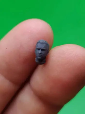 Celebrity Space Solider Heads 2.0 Tabletop Sci Fi Miniature Wargaming Proxy