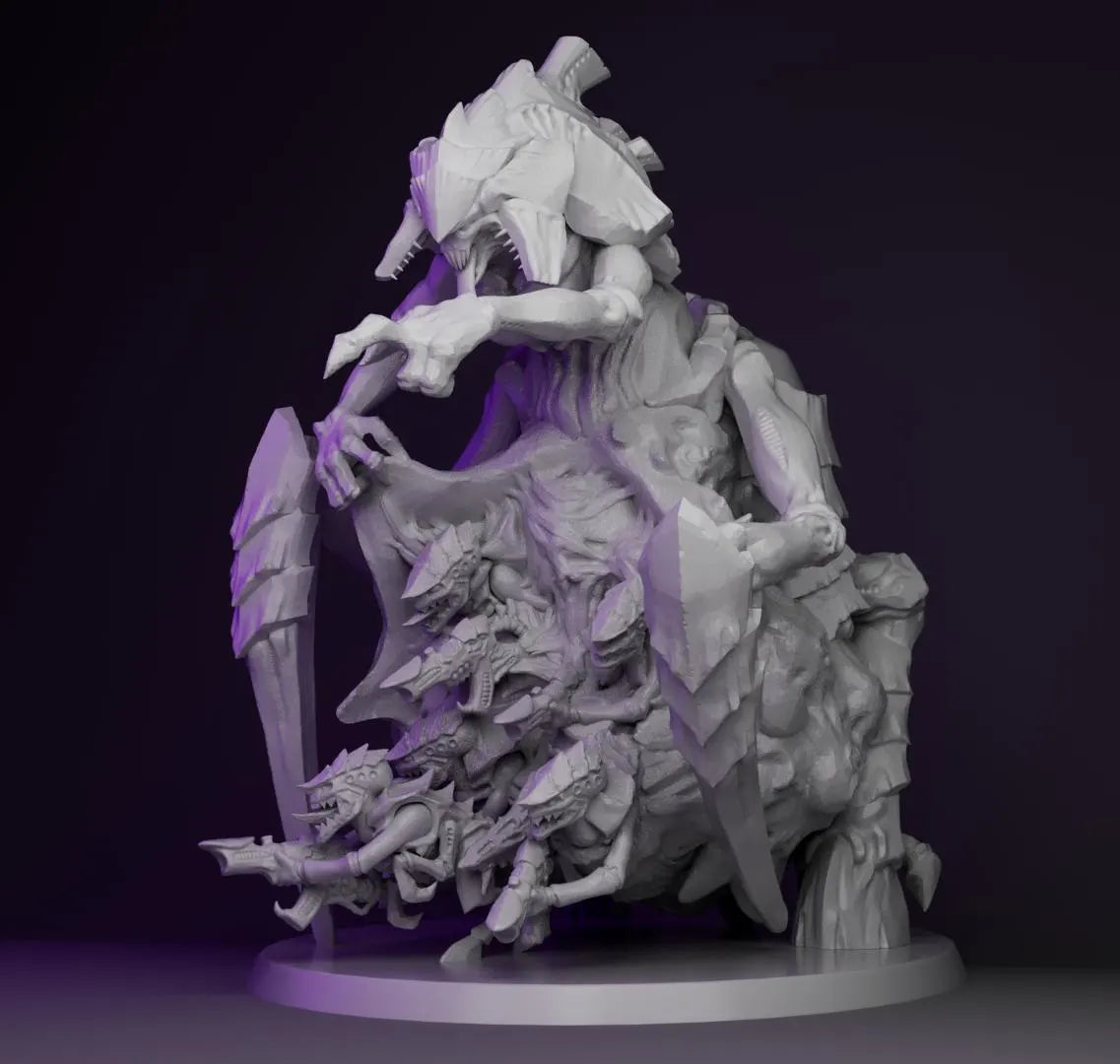 Space Bug Queen Tabletop Sci Fi Miniature Wargaming Proxy