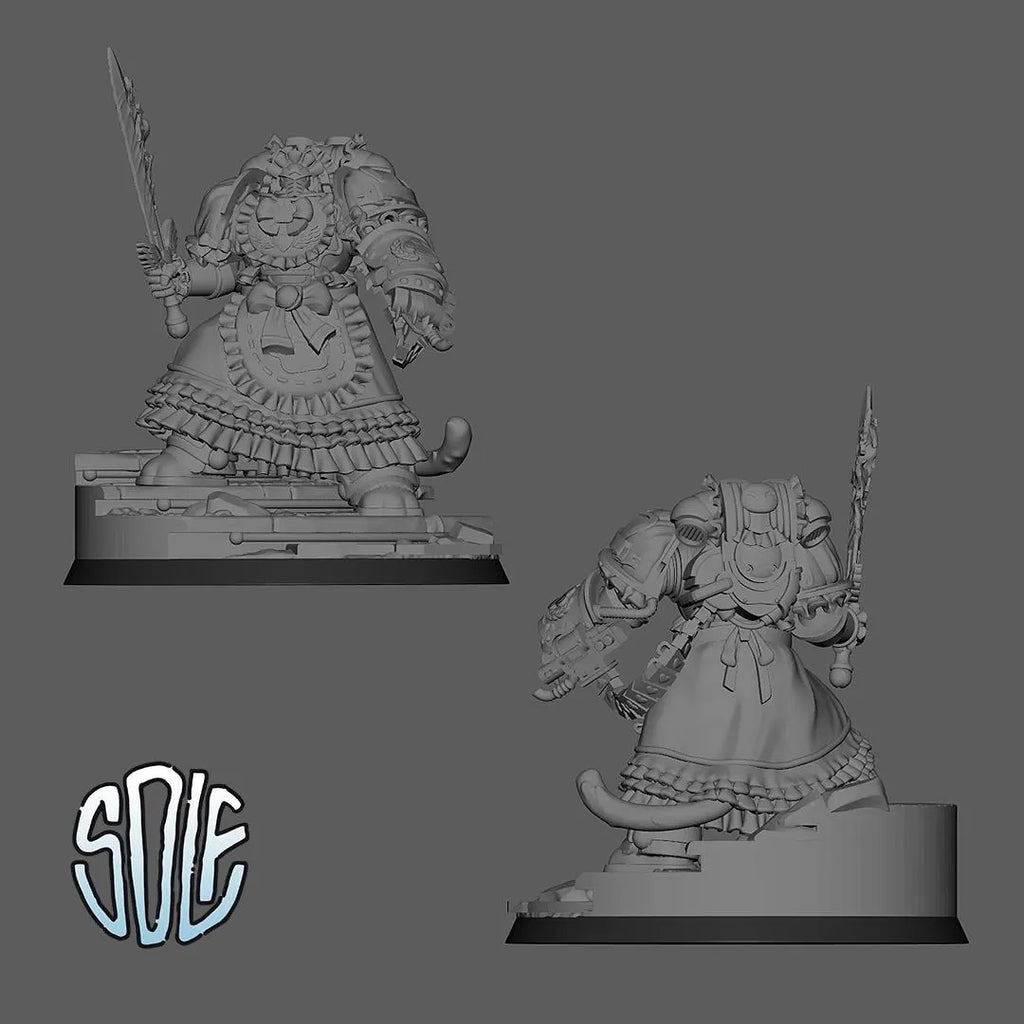 Maid Marines - Primarch Tabletop Sci Fi Miniature Wargaming Proxy