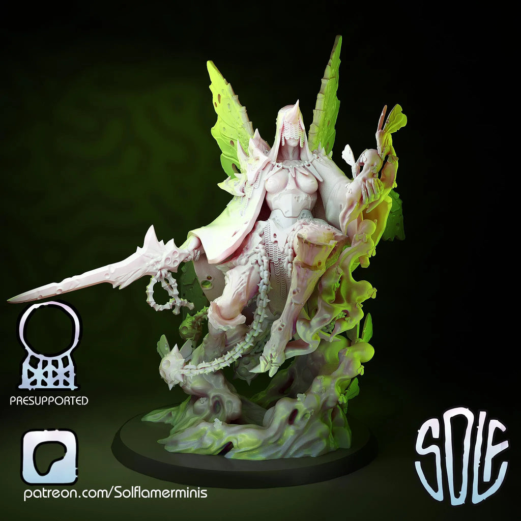 Princess Of Flies Demon Tabletop Sci Fi Miniature Wargaming Proxy