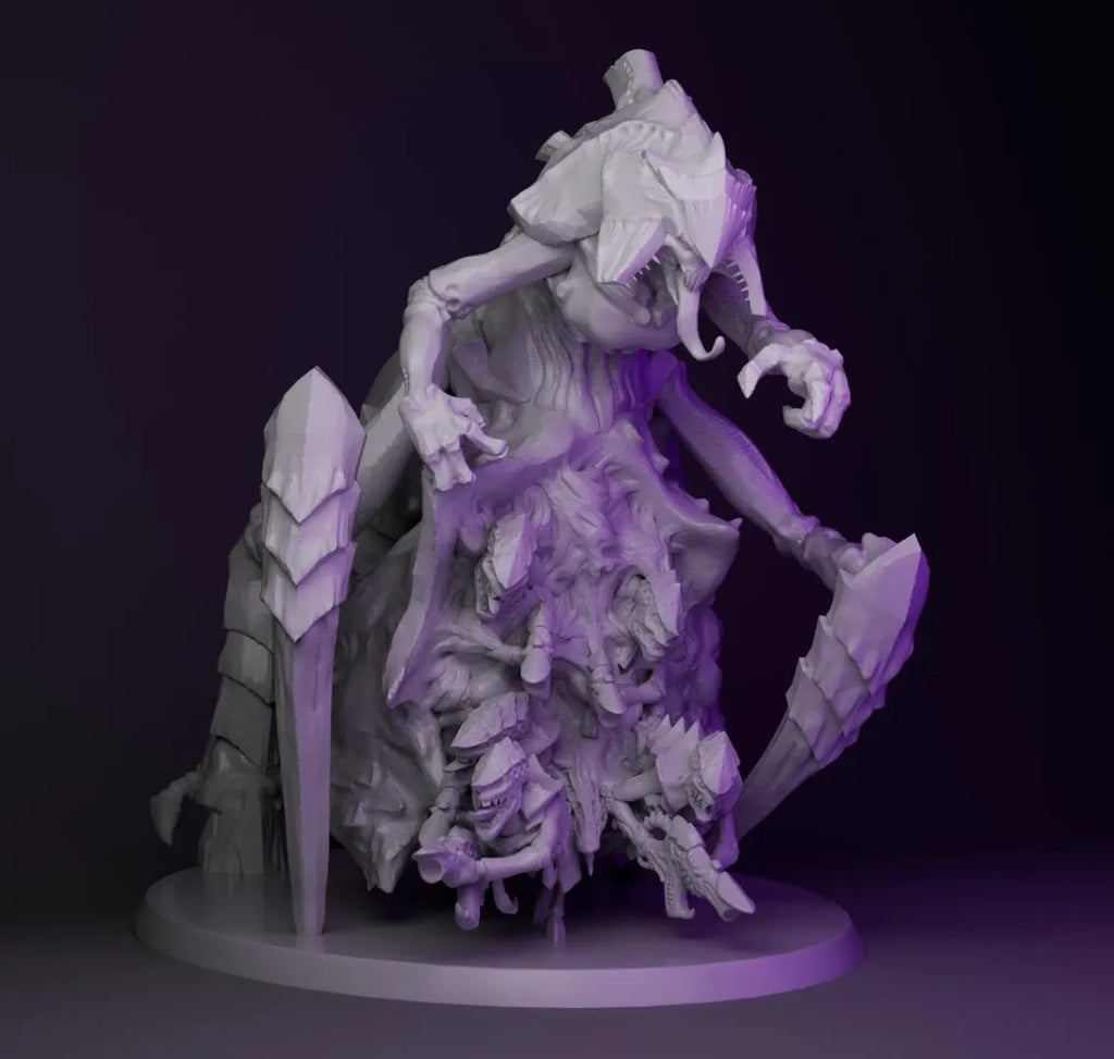 Space Bug Queen Tabletop Sci Fi Miniature Wargaming Proxy