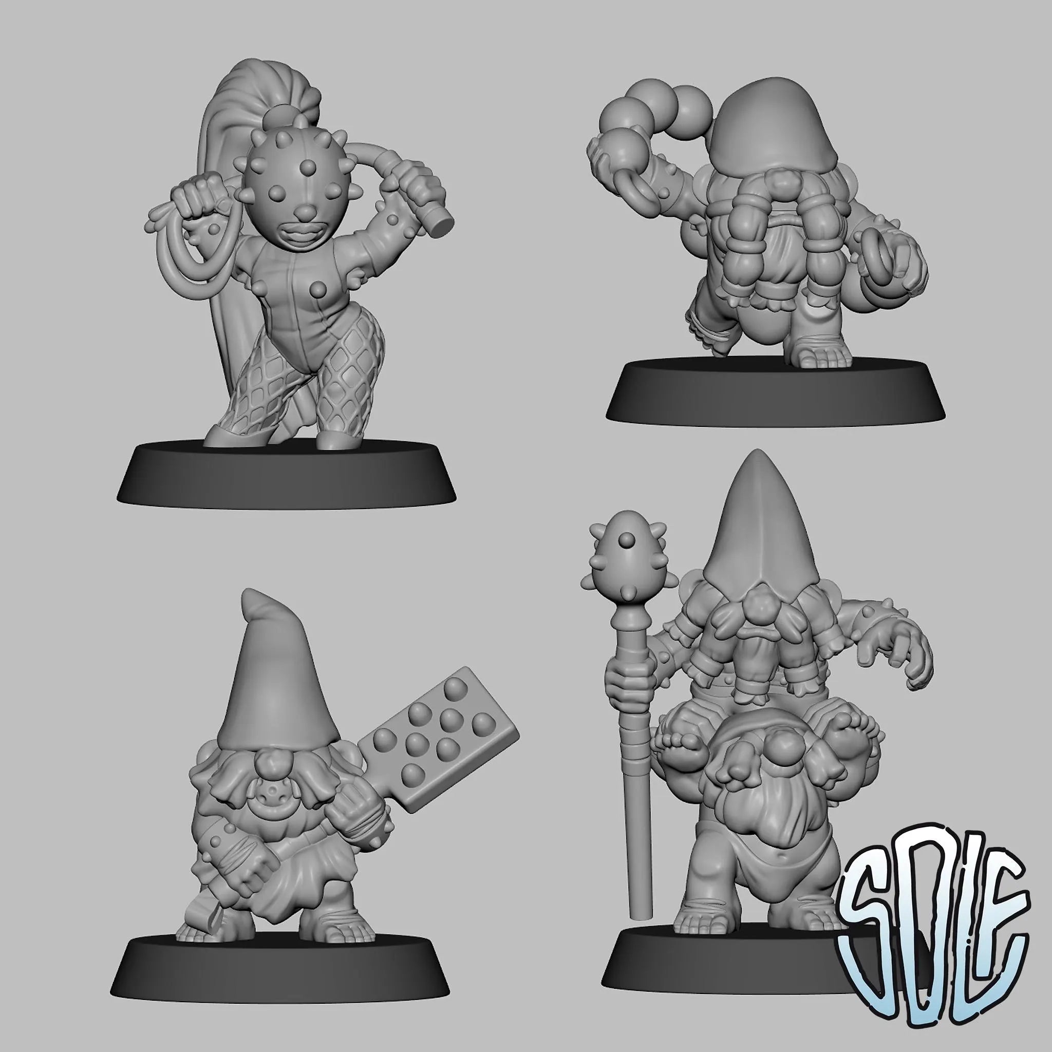 Fantasy Gnomes Tabletop Wargaming Gift Sci Fi Dungeons And Dragons