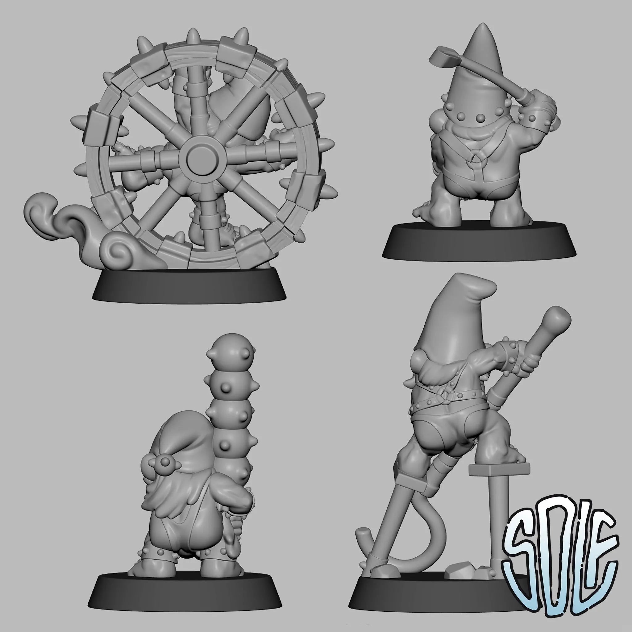 Fantasy Gnomes Tabletop Wargaming Gift Sci Fi Dungeons And Dragons