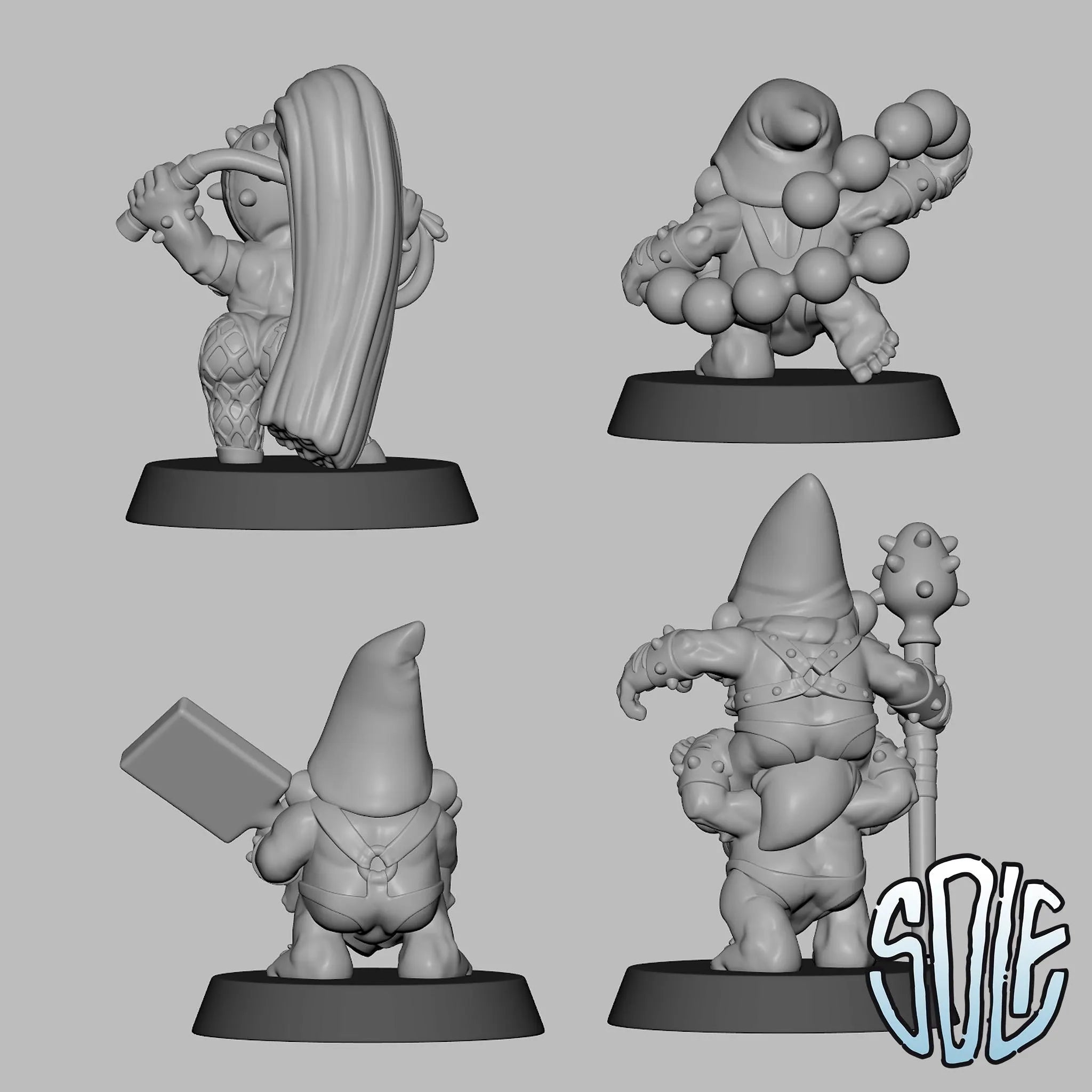 Fantasy Gnomes Tabletop Wargaming Gift Sci Fi Dungeons And Dragons