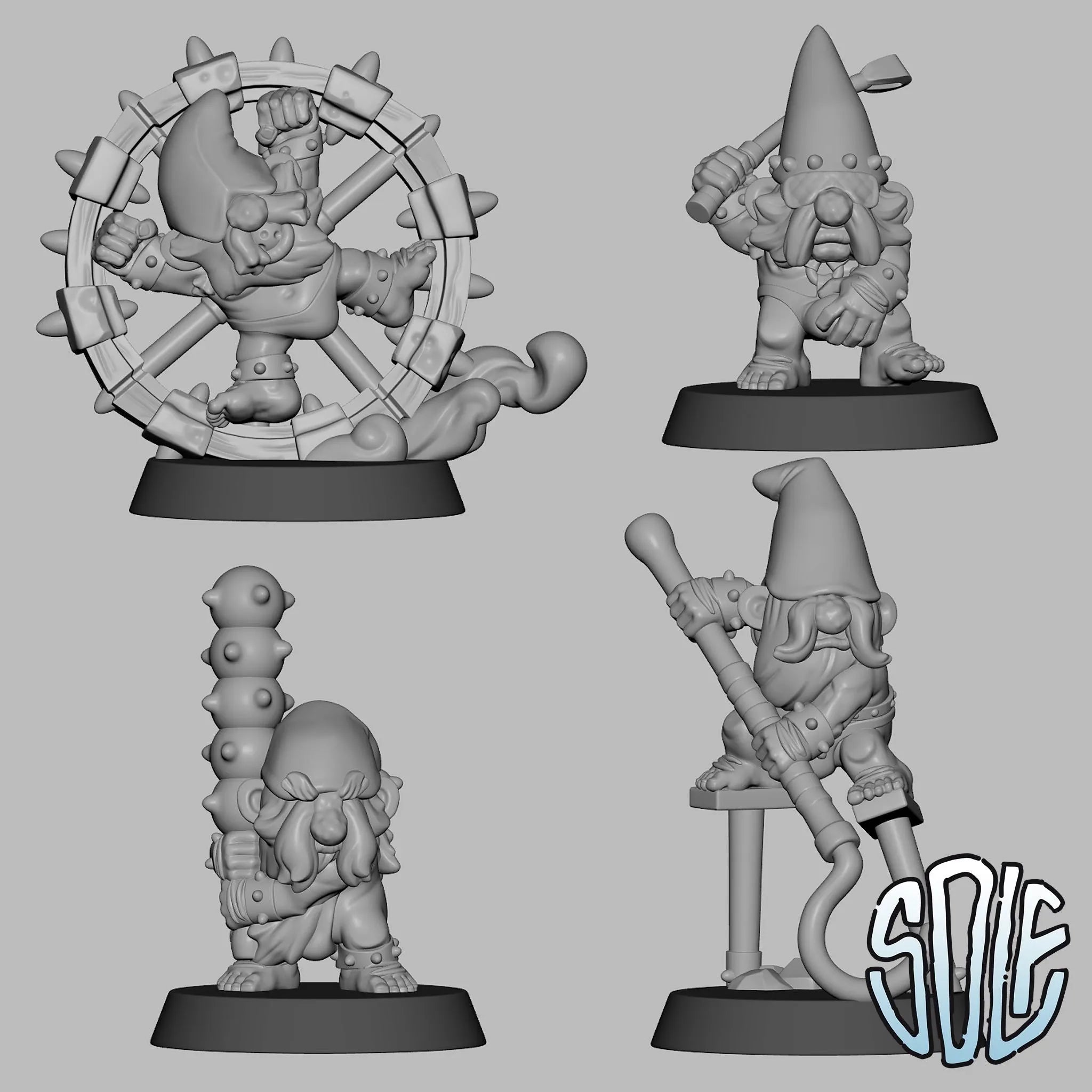 Fantasy Gnomes Tabletop Wargaming Gift Sci Fi Dungeons And Dragons