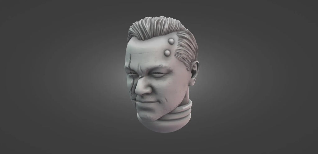 Celebrity Space Solider Heads Tabletop Sci Fi Miniature Wargaming Proxy