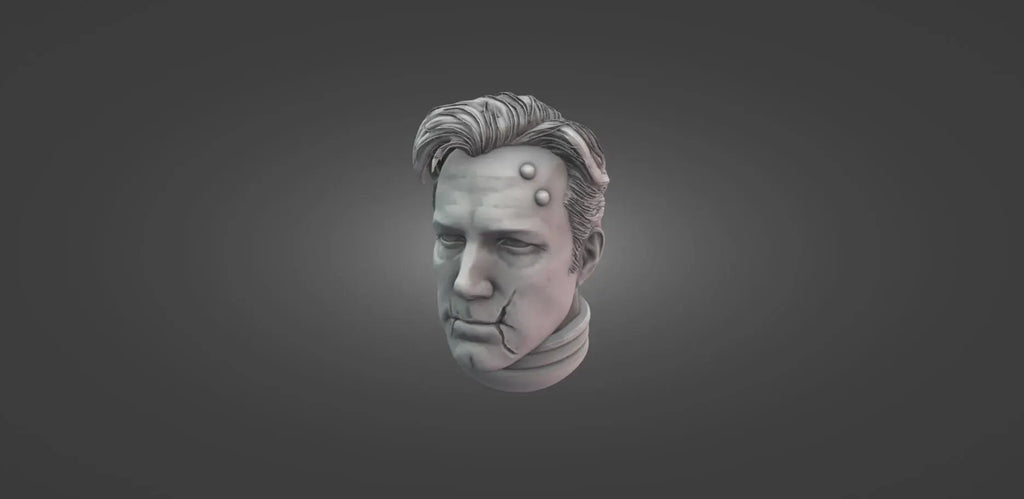 Celebrity Space Solider Heads Tabletop Sci Fi Miniature Wargaming Proxy