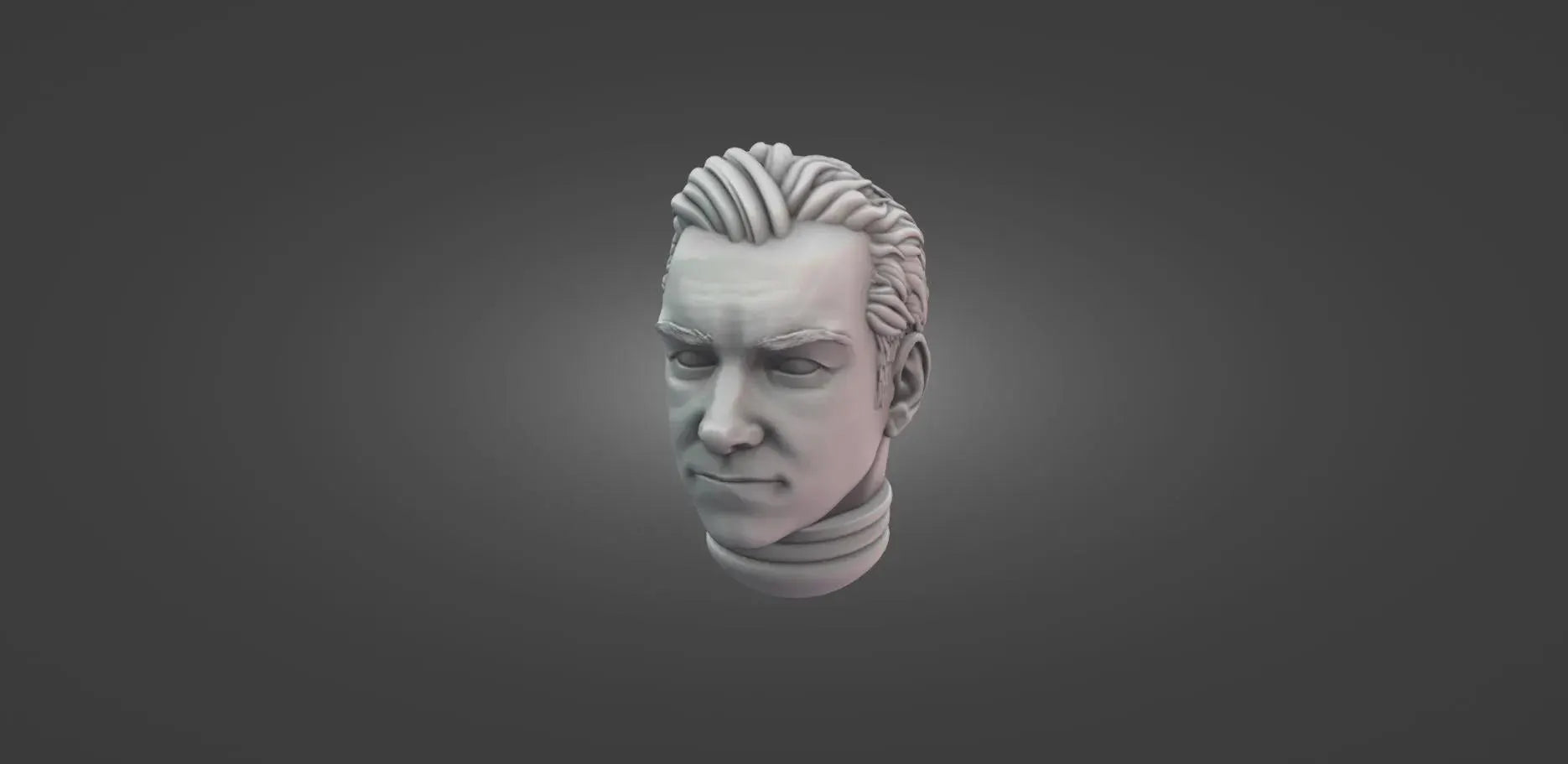 Celebrity Space Solider Heads Tabletop Sci Fi Miniature Wargaming Proxy