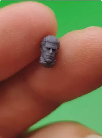 Celebrity Space Solider Heads Tabletop Sci Fi Miniature Wargaming Proxy