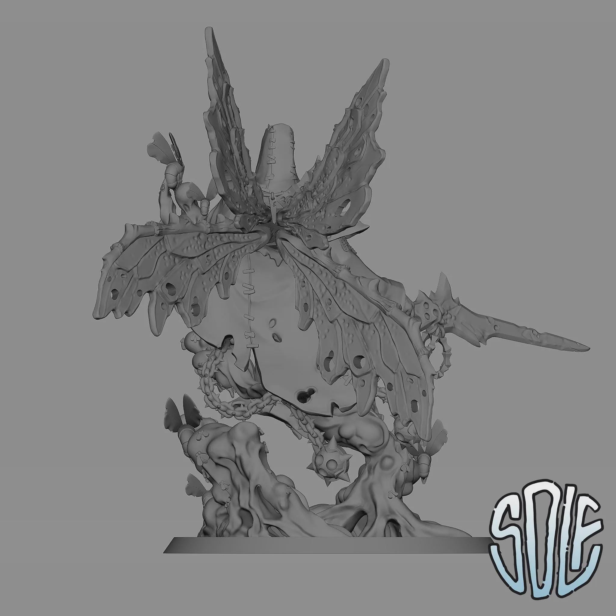 Princess Of Flies - Tabletop Sci Fi Fantasy Miniature Wargaming Proxy