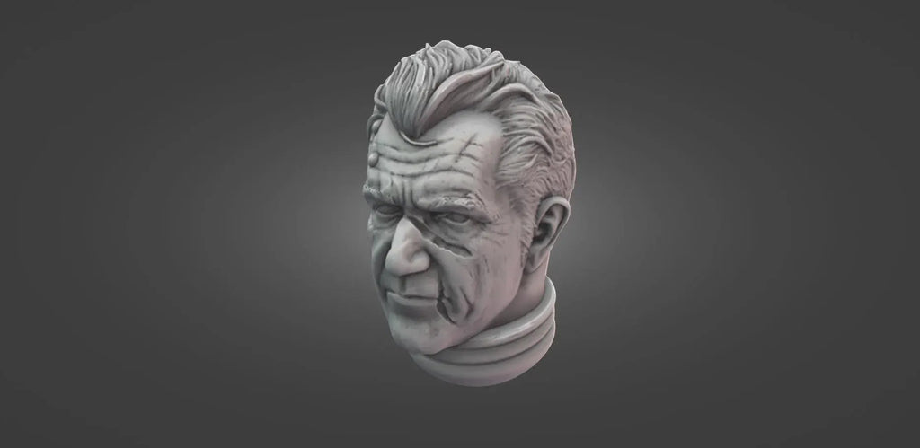 Celebrity Space Solider Heads Tabletop Sci Fi Miniature Wargaming Proxy