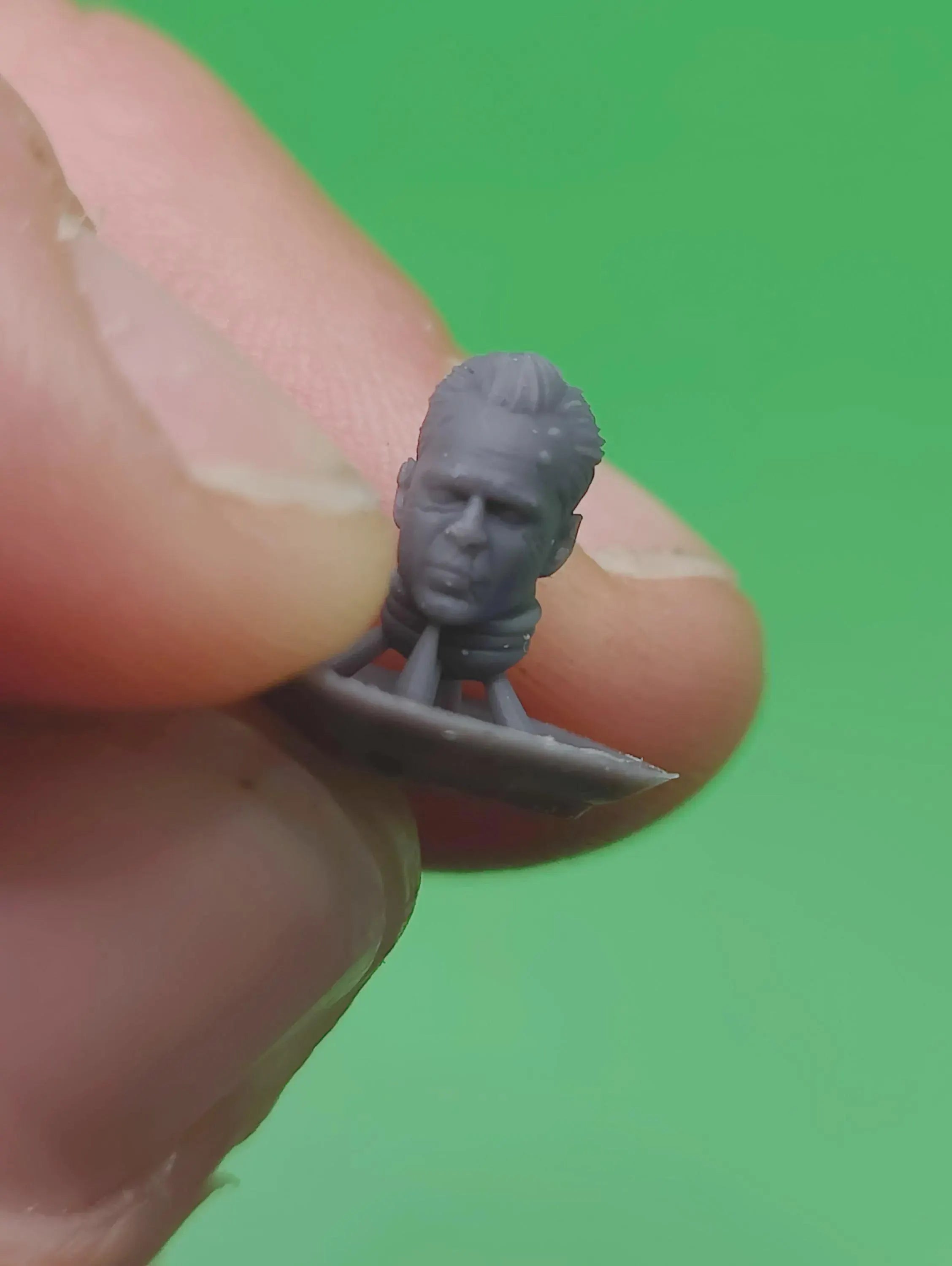 Celebrity Space Solider Heads Tabletop Sci Fi Miniature Wargaming Proxy