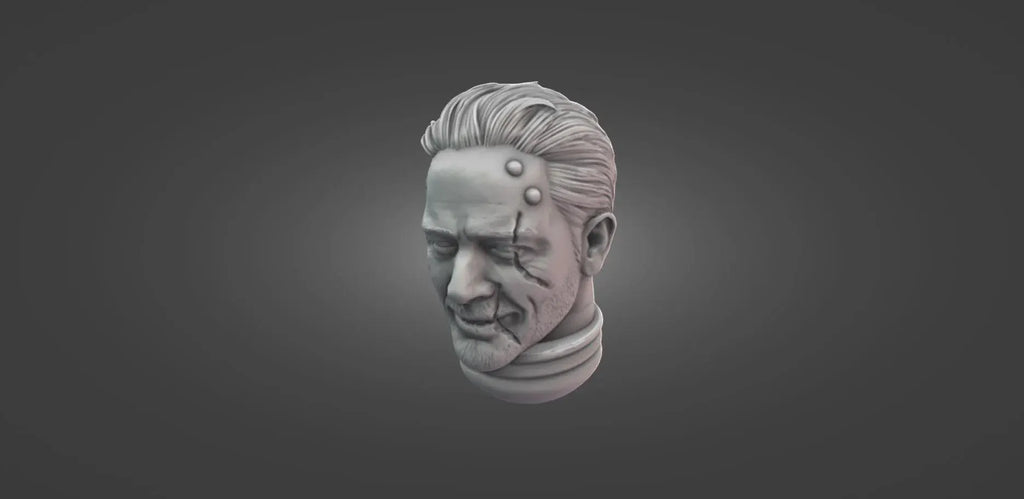 Celebrity Space Solider Heads Tabletop Sci Fi Miniature Wargaming Proxy