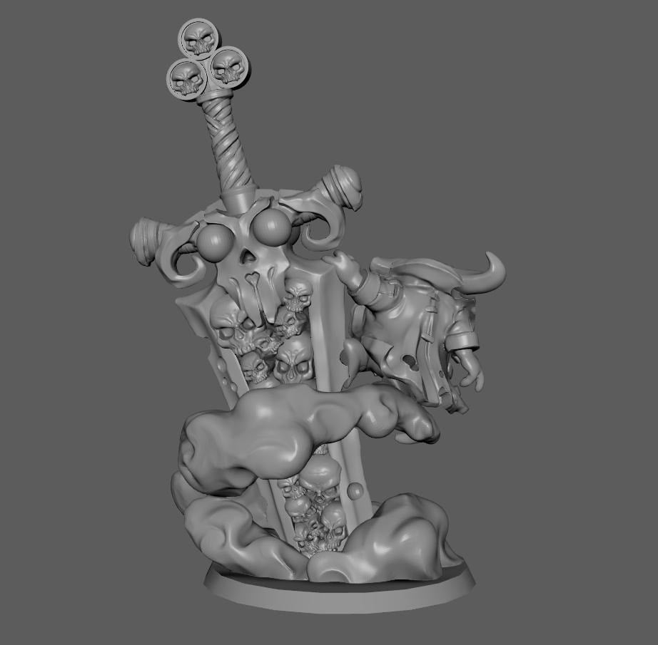 Rot Champion - Tabletop Sci Fi Gift Fantasy Miniature Wargaming Proxy Marines