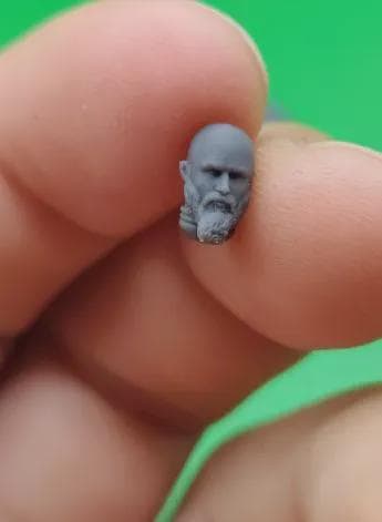 Celebrity Space Solider Heads Tabletop Sci Fi Miniature Wargaming Proxy