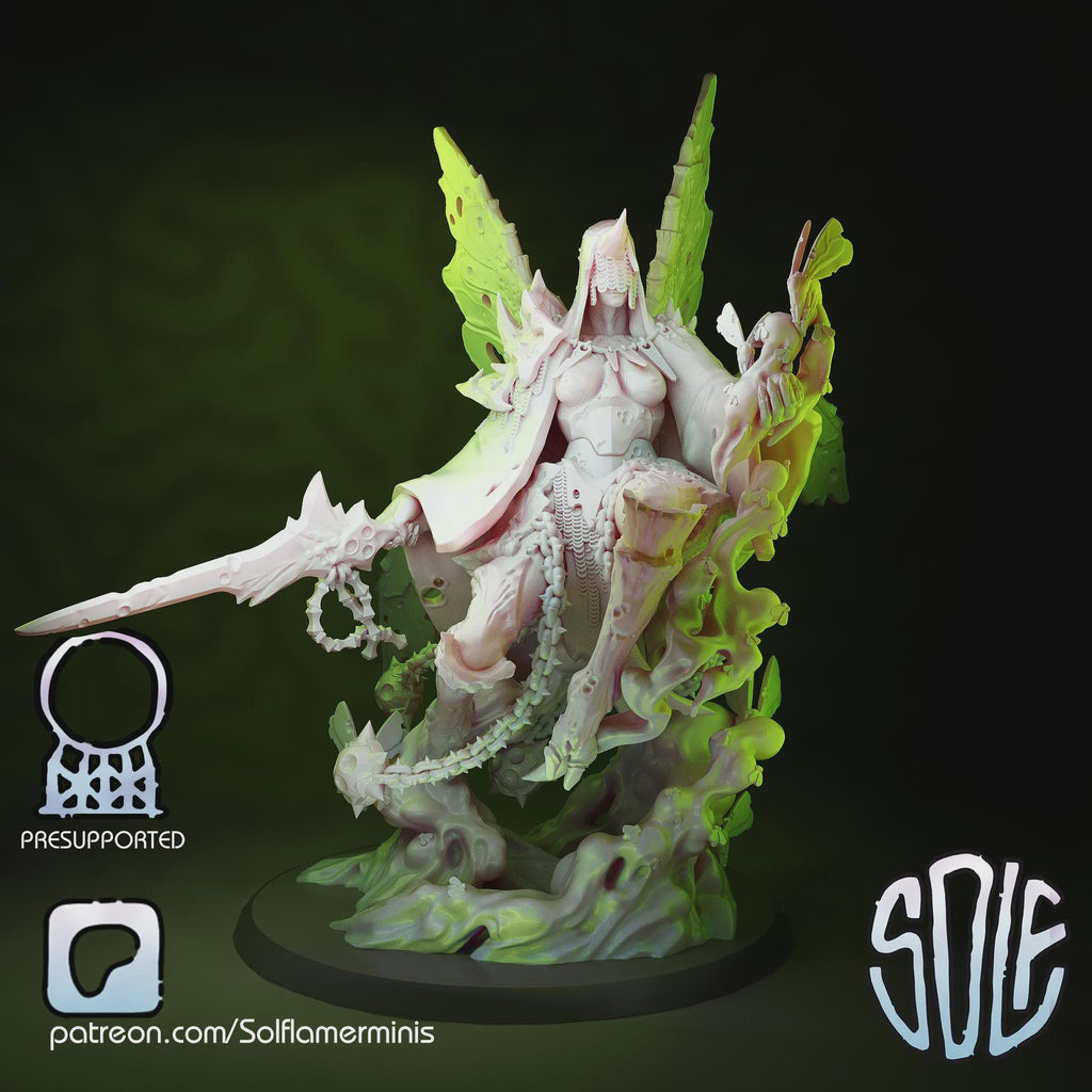 Princess Of Flies - Tabletop Sci Fi Fantasy Miniature Wargaming Proxy