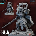 Azrakan The Ashen Aegis Samurai Miniature - Tabletop Sci Fi Fantasy Wargaming Proxy Japanese Samurai