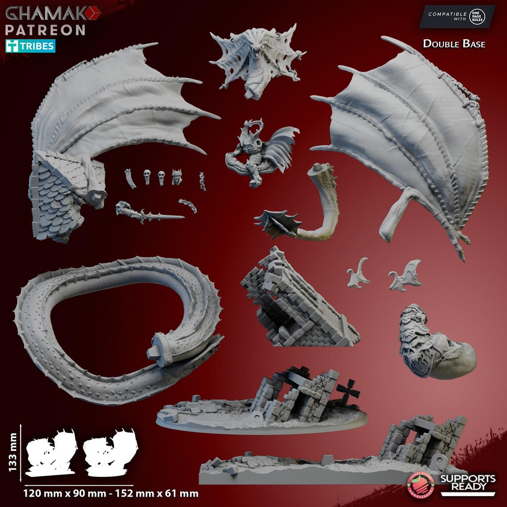 Sci-Fi Samurai Miniature Proxy | Azrakan Ashen Aegis