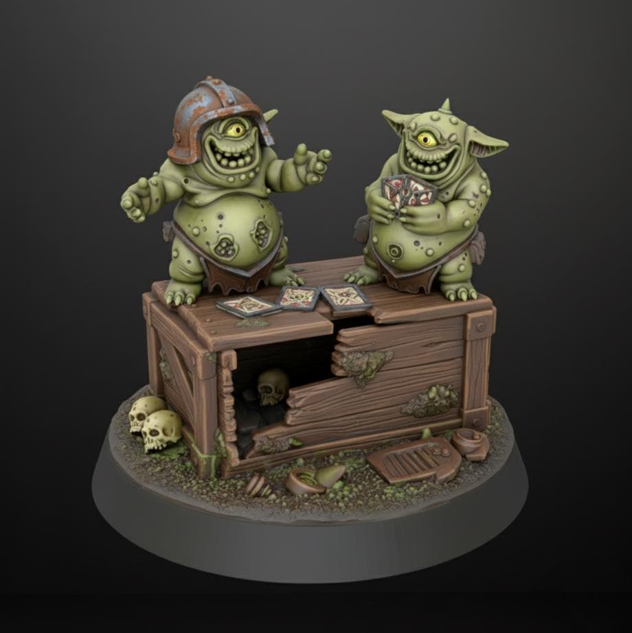 Rot Goblins Day Off - Tabletop Sci Fi Fantasy Miniature Wargaming Proxy Gift Orcs
