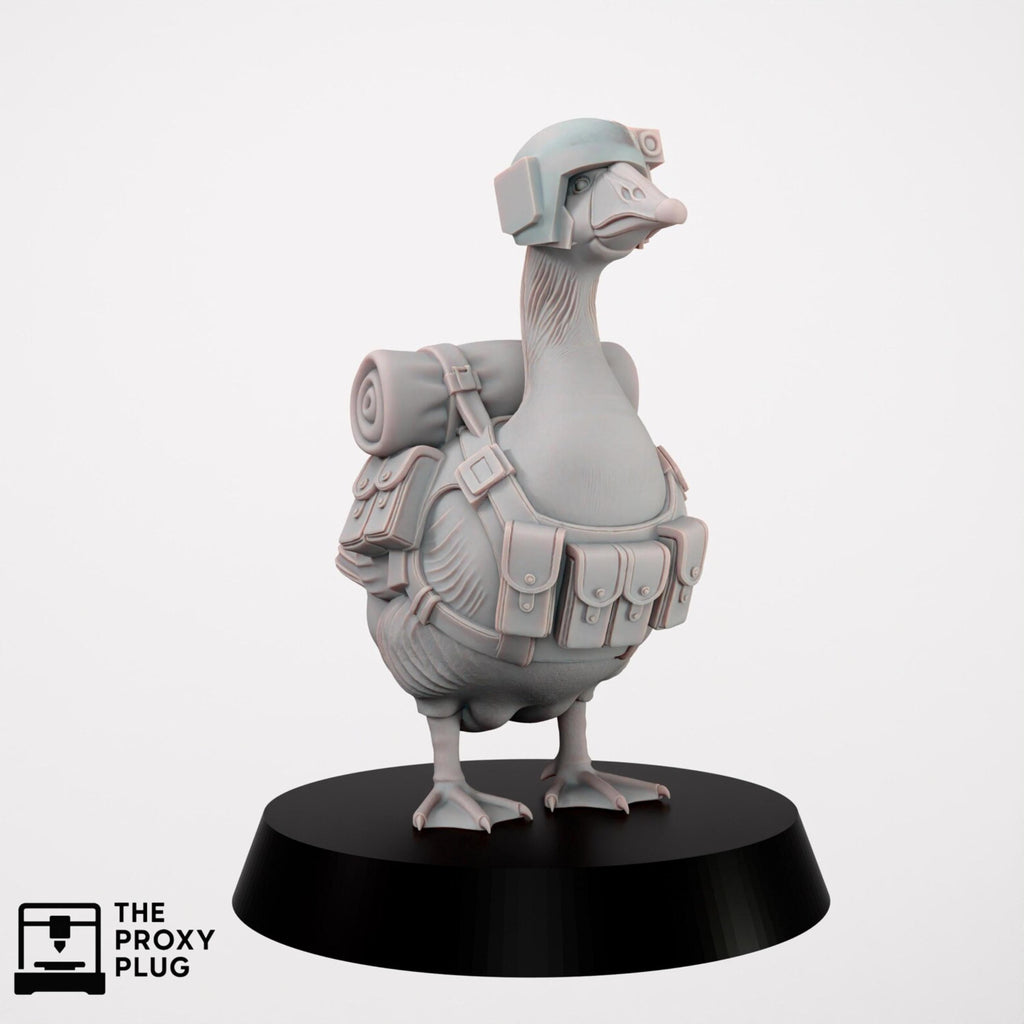 Grimdark Goose Guard Model Gift Tabletop Sci Fi Wargaming Proxy