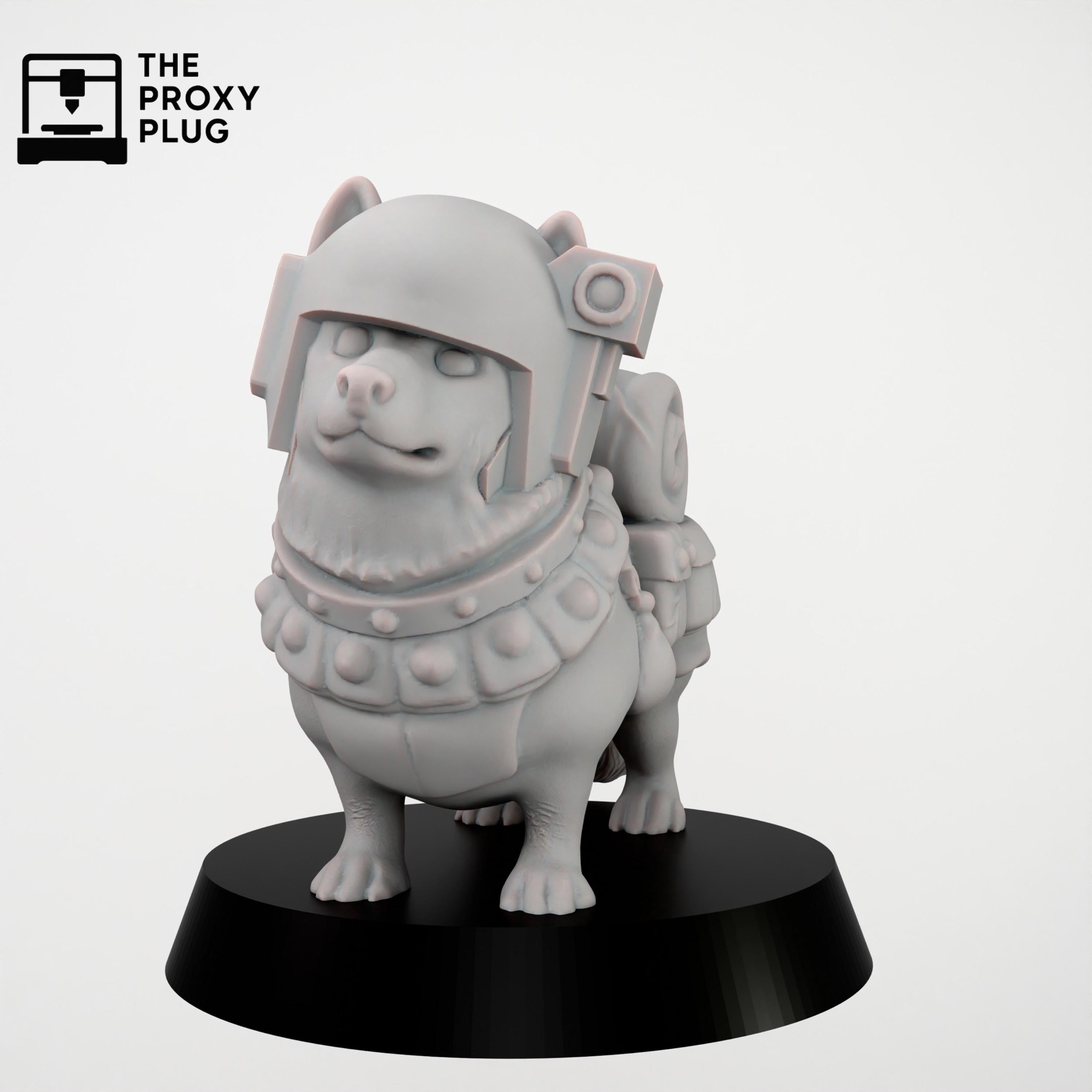 Grimdark Dog Guard Model Gift Tabletop Sci Fi Wargaming Proxy