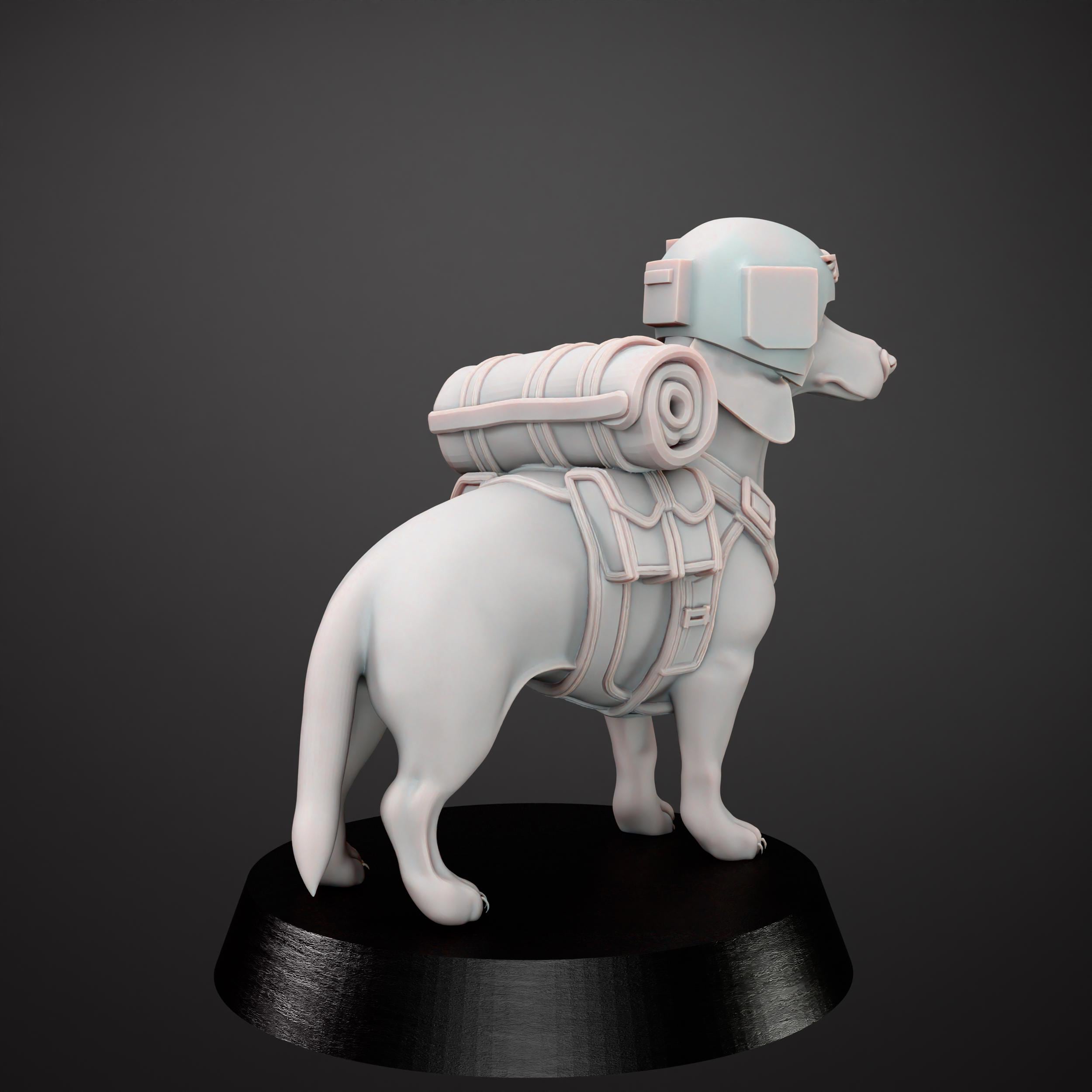 Grimdark Dog Guard Model Gift Tabletop Sci Fi Wargaming Proxy