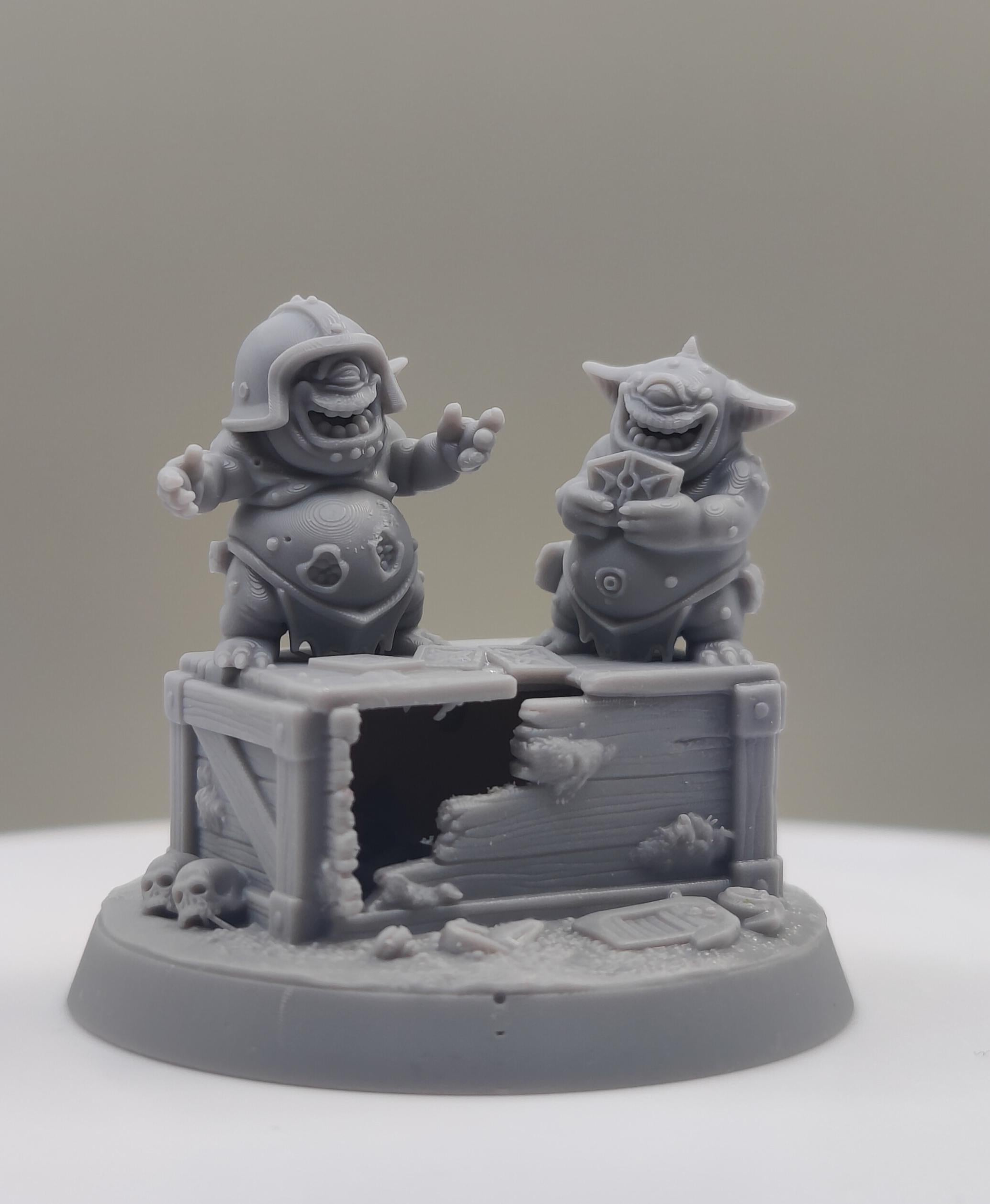 Rot Goblins Day Off - Tabletop Sci Fi Fantasy Miniature Wargaming Proxy Gift Orcs