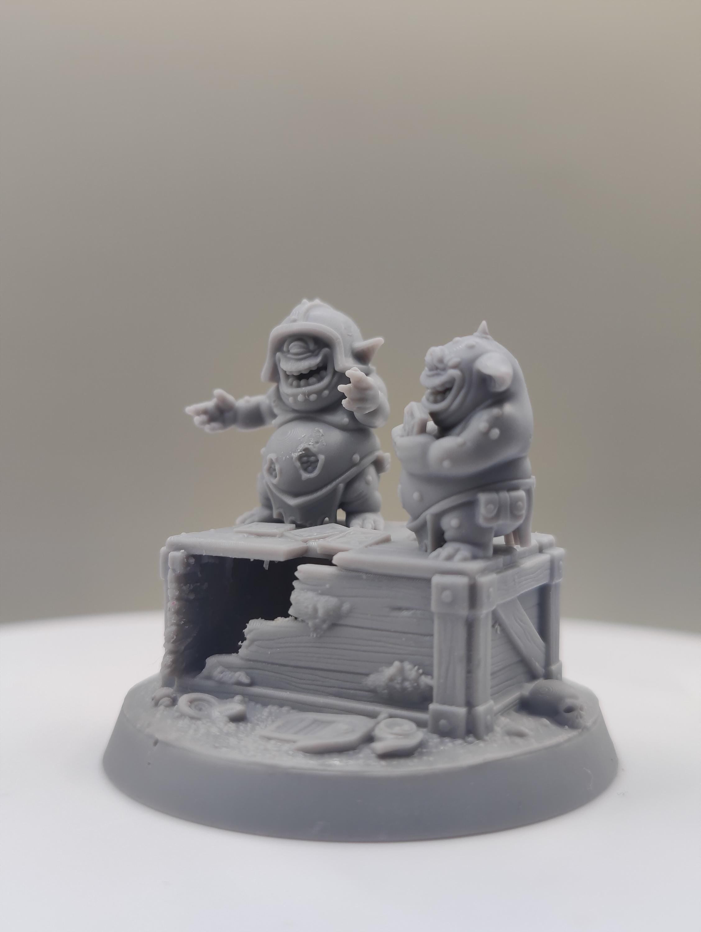 Rot Goblins Day Off - Tabletop Sci Fi Fantasy Miniature Wargaming Proxy Gift Orcs