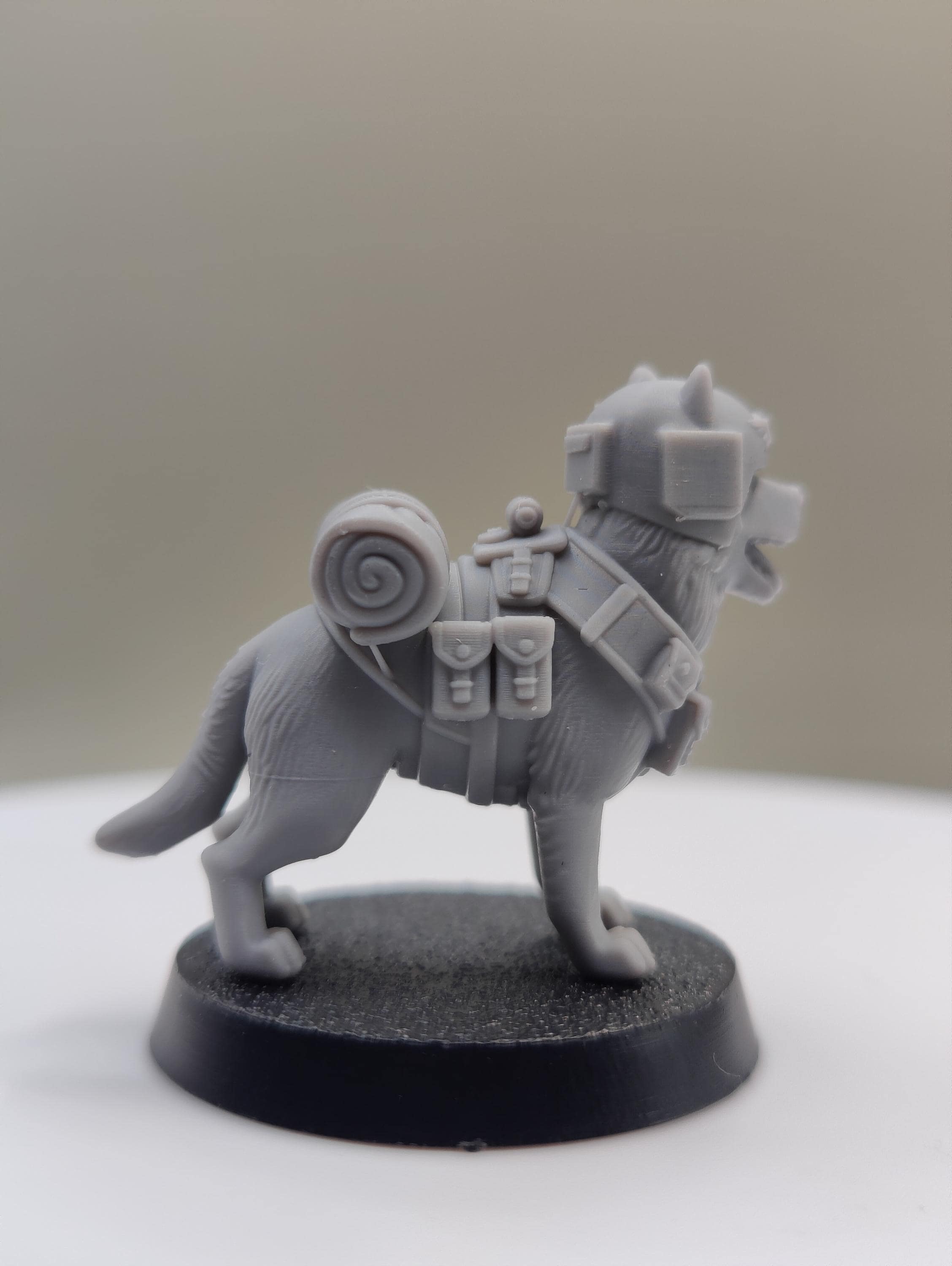 Grimdark Dog Guard Model Gift Tabletop Sci Fi Wargaming Proxy