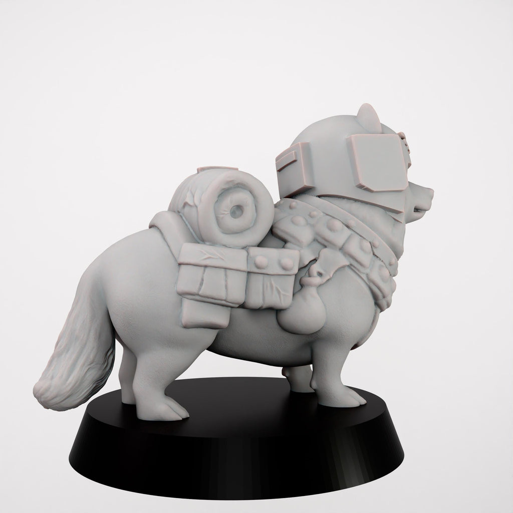 Grimdark Dog Guard Model Gift Tabletop Sci Fi Wargaming Proxy