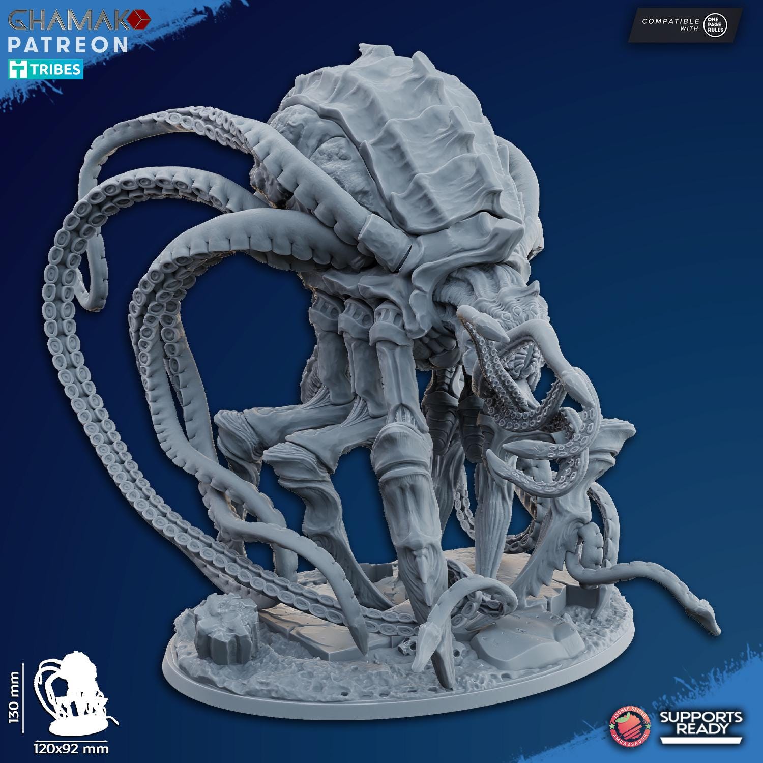 Venefic Brooder -  Bugs Sci Fi Tabletop Xenos 3d Resin Printed nids