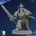 Lord Of The Temple Exterminator 5 Ghamak - Tabletop Sci Fi Knights Wargaming Proxy Marines