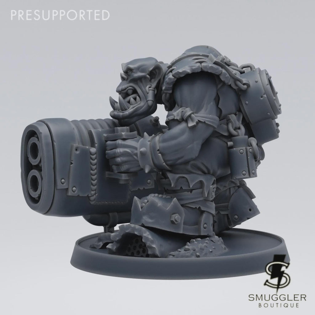 Orc Krugg Da Big Shoota Sci Fi Wargaming Proxy orc - Smuggler Boutique