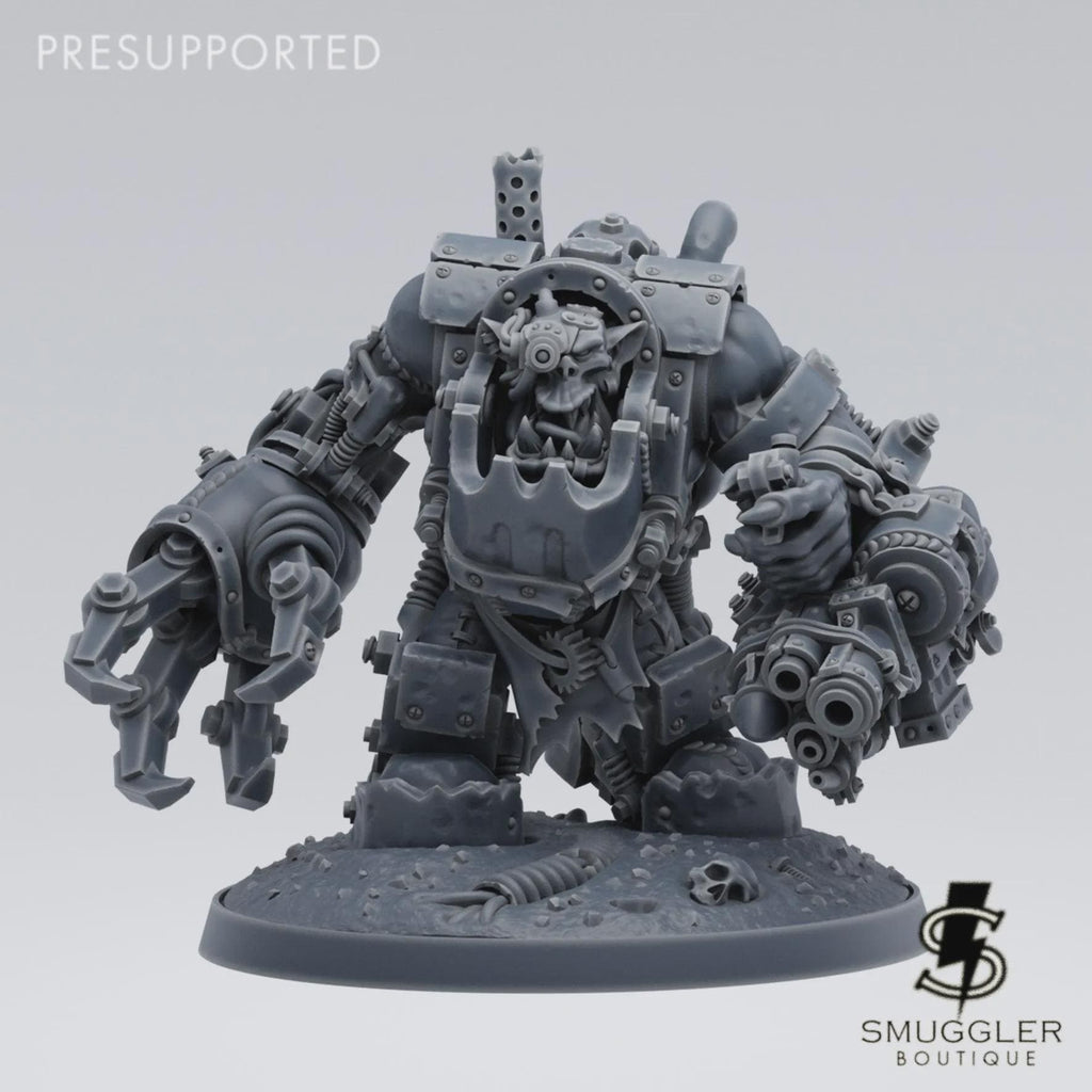 Orc Guttkrusha Mega Armor by Smuggler Boutique - Tabletop Wargaming Sci Fi Proxy