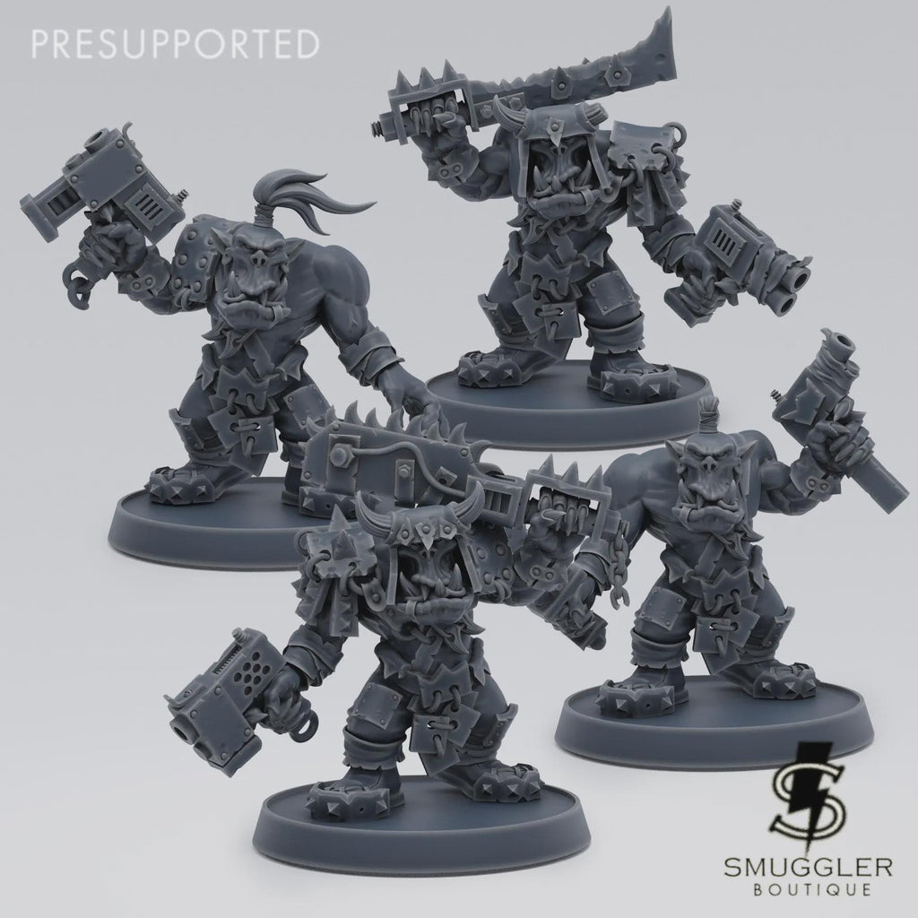 Orcs The Slasha Boys Tabletop Sci Fi Wargaming Proxy orc - Smuggler Boutique
