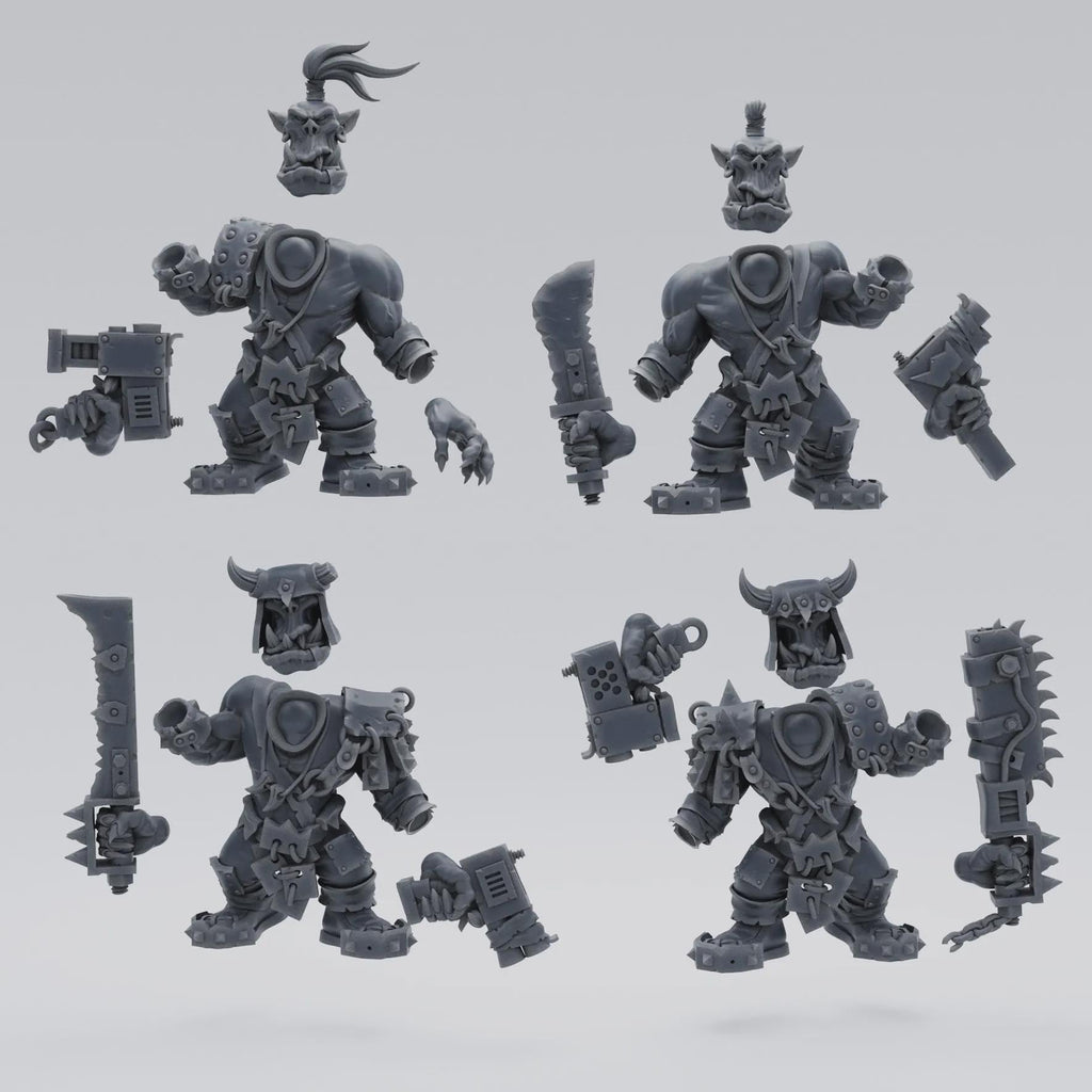 Orcs The Slasha Boys Tabletop Sci Fi Wargaming Proxy orc - Smuggler Boutique