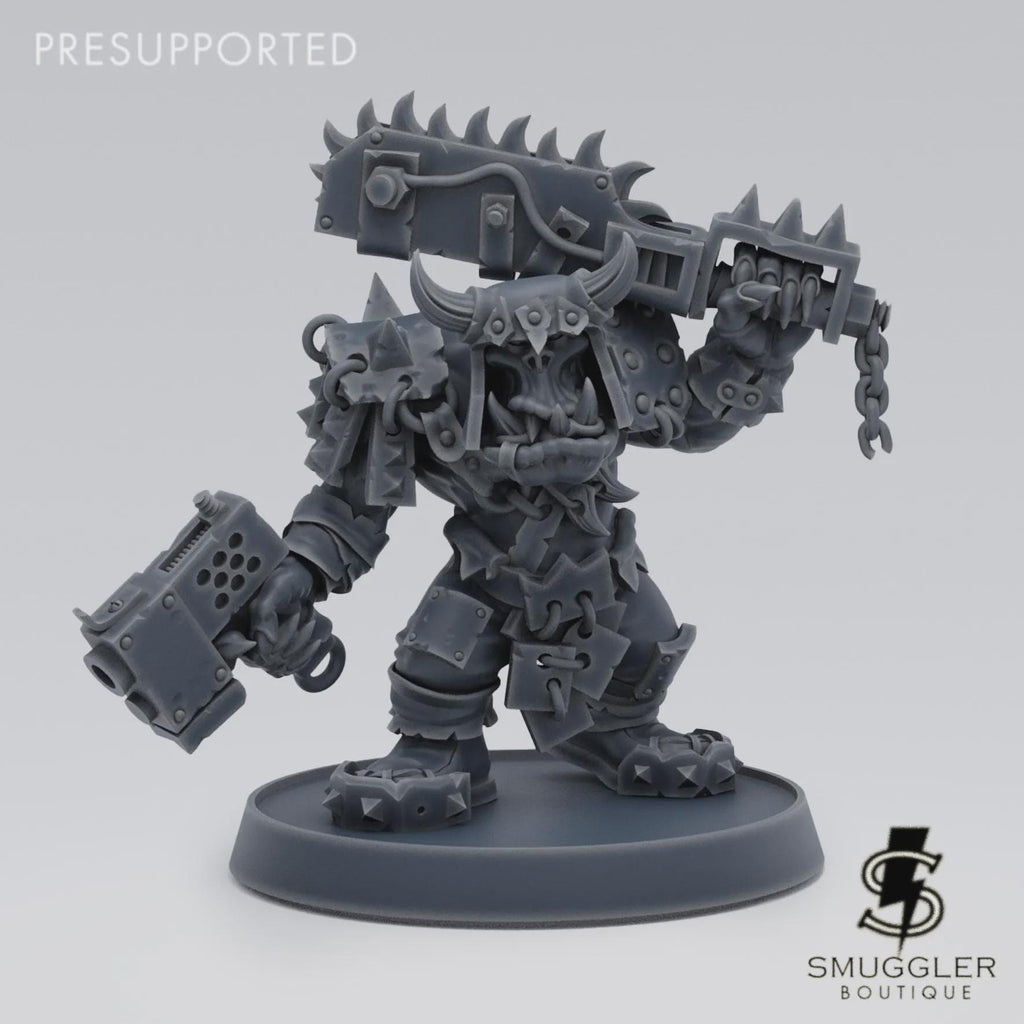 Orcs The Slasha Boys Tabletop Sci Fi Wargaming Proxy orc - Smuggler Boutique