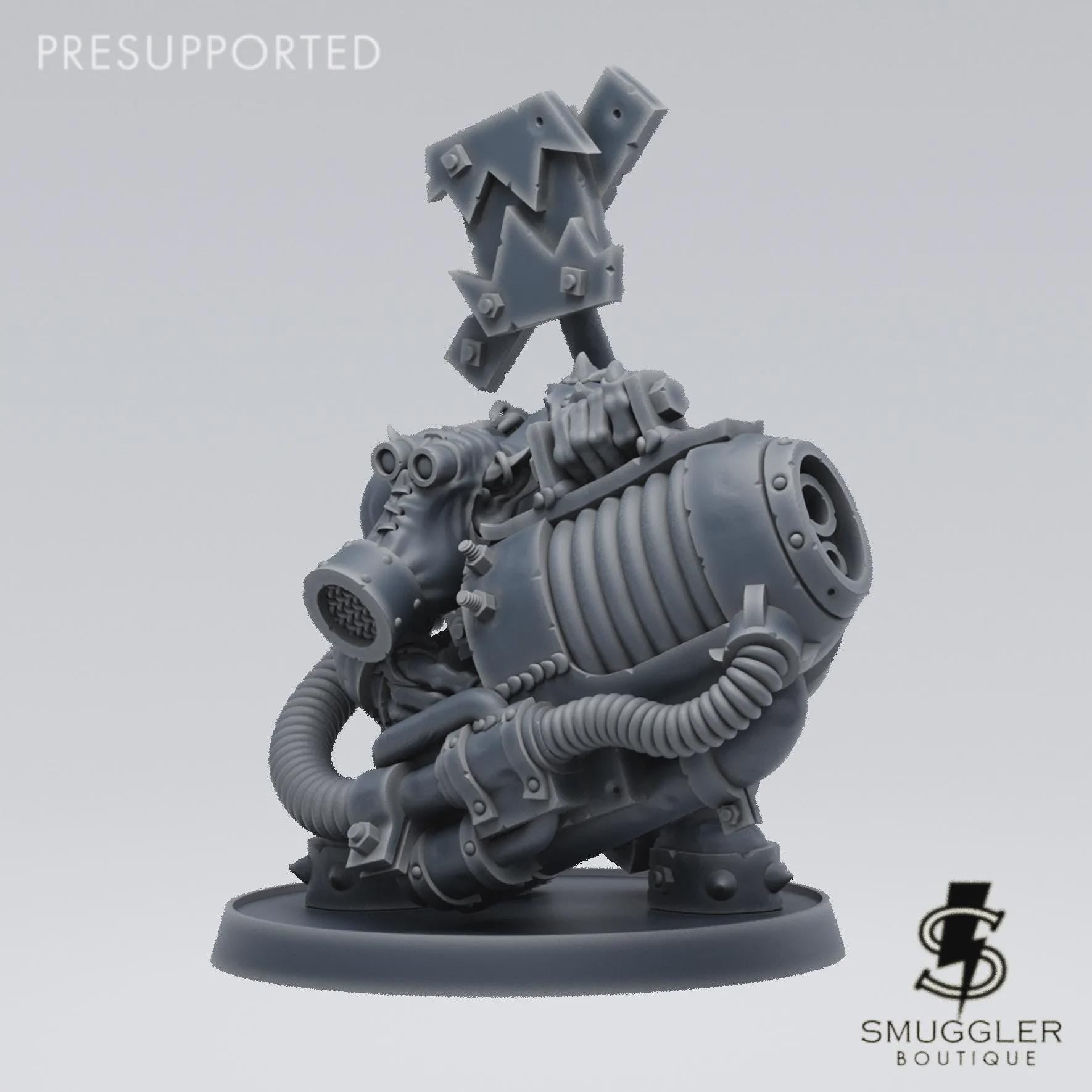 Orc Skuzgad Da Big Shoota Tabletop Sci Fi Wargaming Proxy Orc
