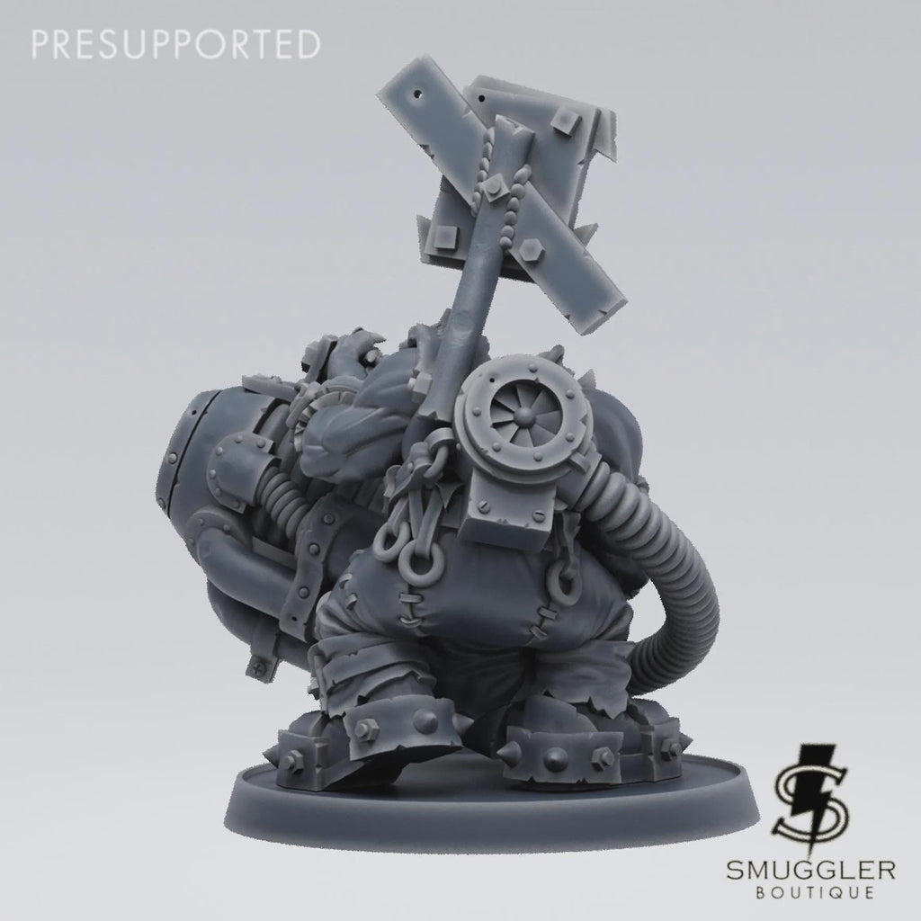 Orc Skuzgad Da Big Shoota Tabletop Sci Fi Wargaming Proxy Orc