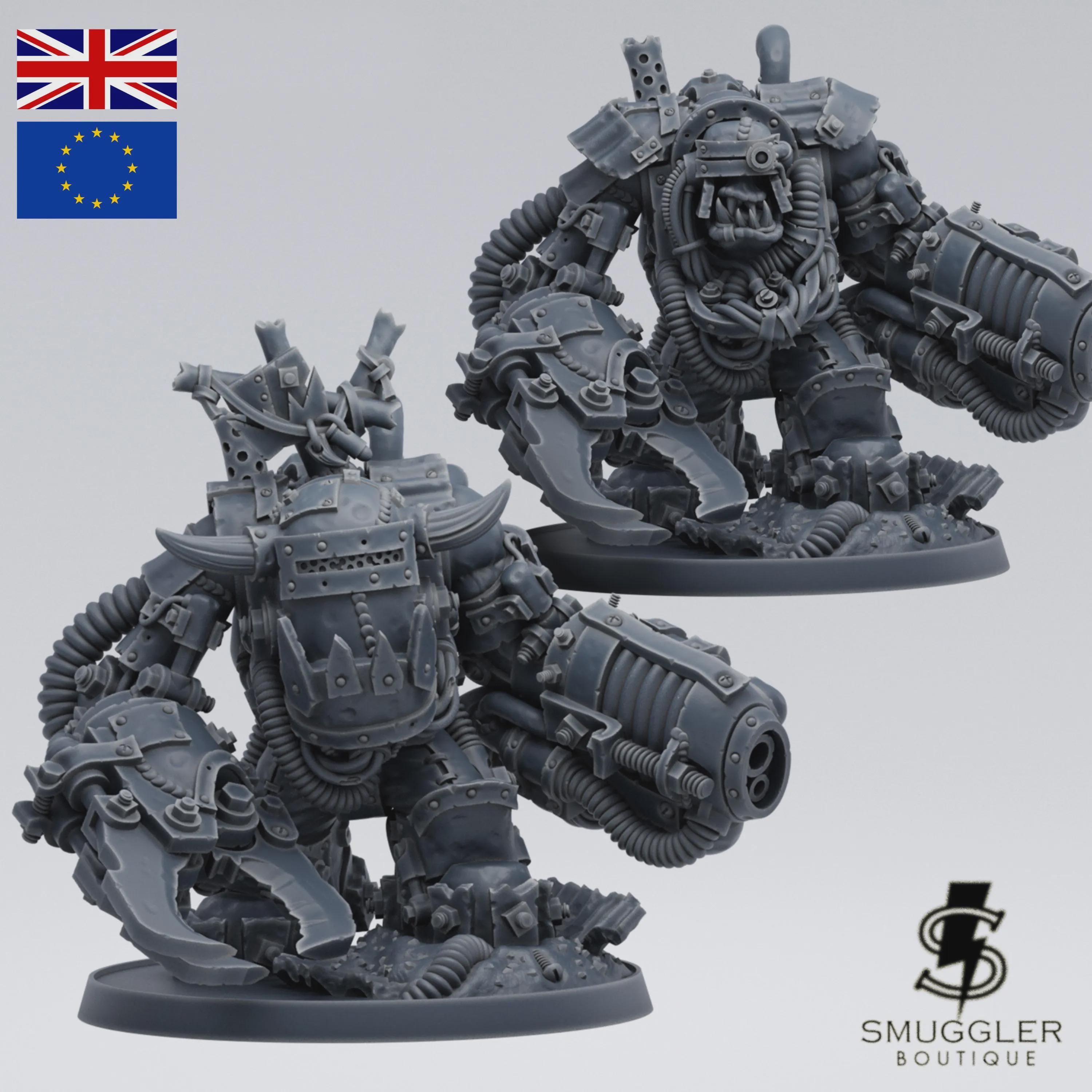 Orc Ragegutta Mega Armor Tabletop Sci Fi Wargaming Proxy - Smuggler Boutique