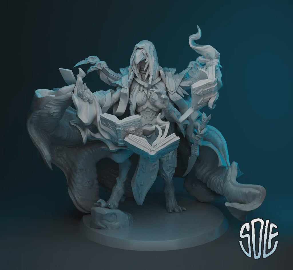 Prophet Of The God Of Change - Tabletop Sci Fi Fantasy Miniature Wargaming Proxy